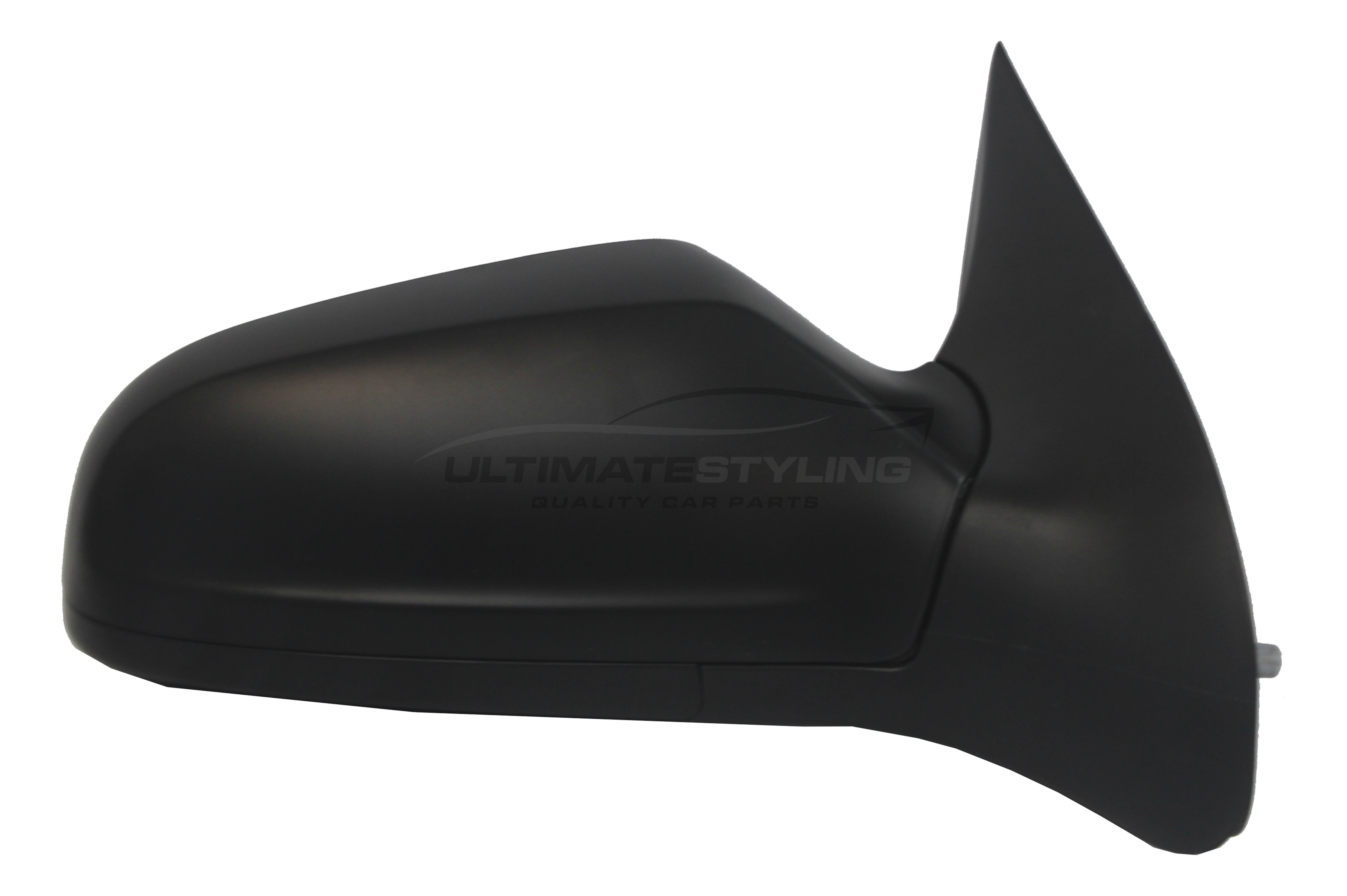 Vauxhall Astra H Mk5 2004-2009 3 Door Electric Heated Black Door Wing Mirror RH