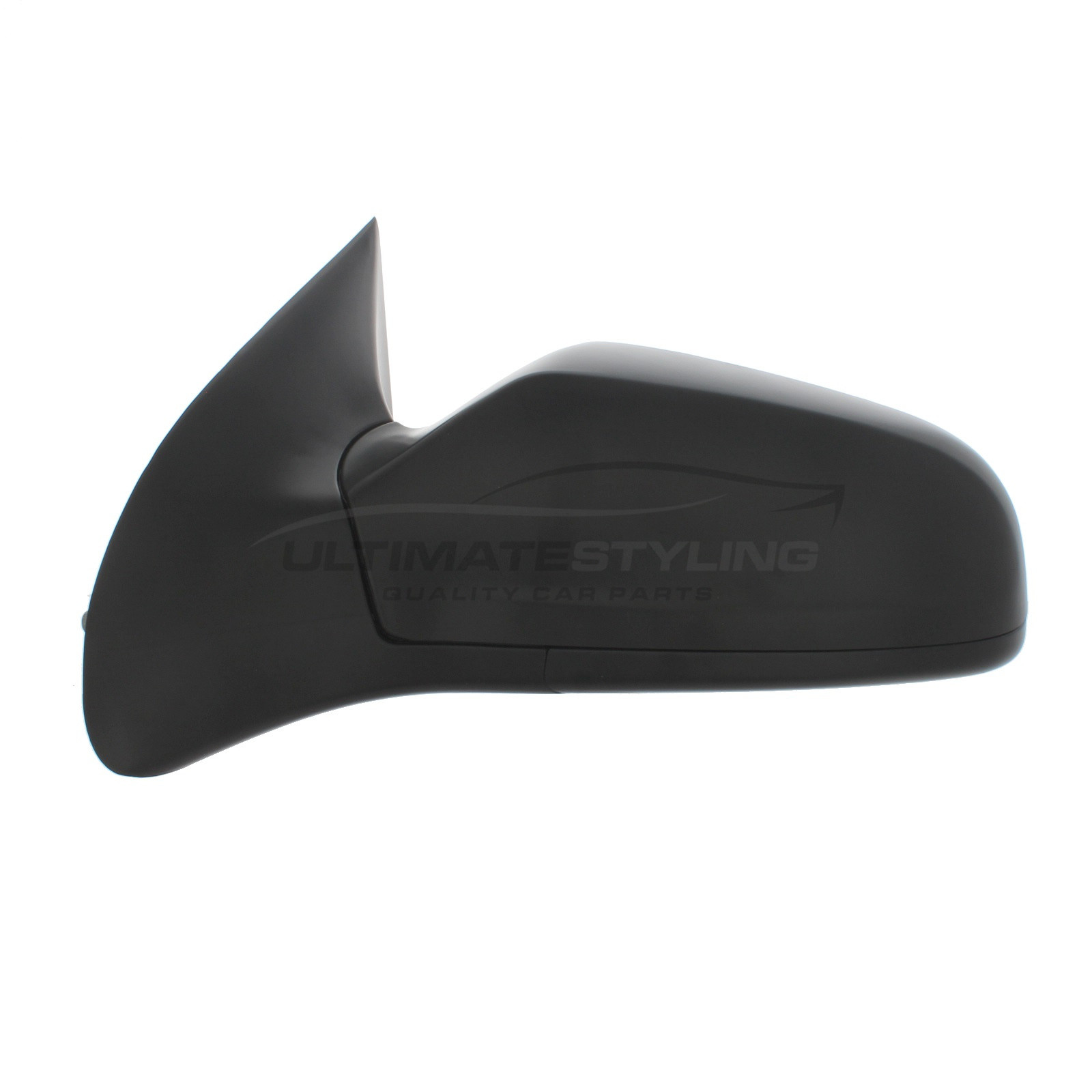 Vauxhall Astra H Mk5 2004-2009 3 Door Electric Heated Black Door Wing Mirror LH