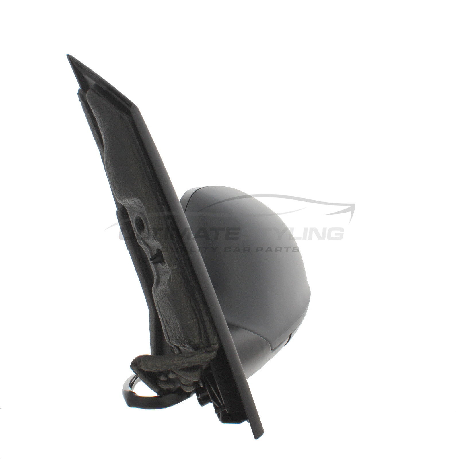 Heated Convex Wing Mirror Glass For Vauxhall Astra J Mk6 (2009-2016) – Passenger Side, Chrome, Easy Clip-On