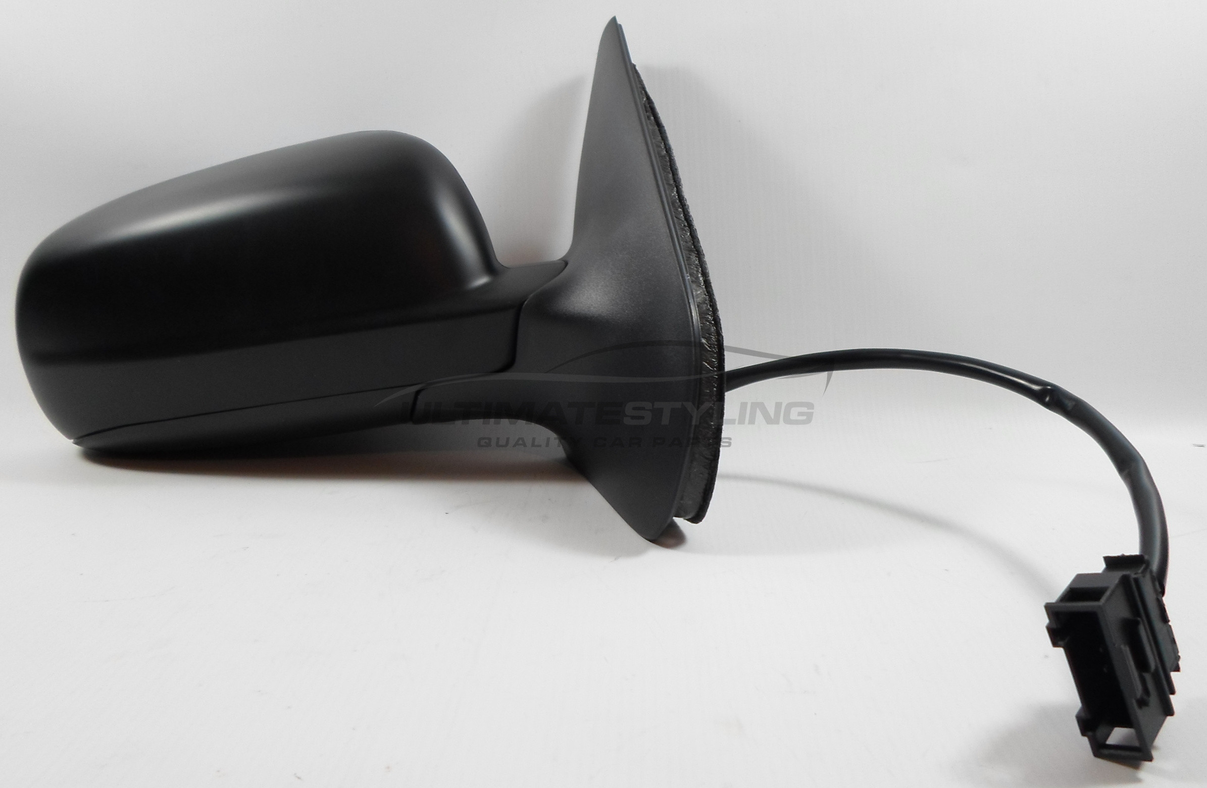 Volkswagen Bora / Golf Wing Mirror / Door Mirror - Drivers Side (RH) - Electric adjustment - Heated Glass - Paintable - Black