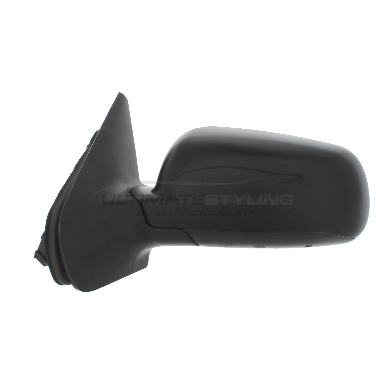 Volkswagen Bora / Golf Wing Mirror / Door Mirror - Passenger Side (LH) - Electric adjustment - Heated Glass - Paintable - Black