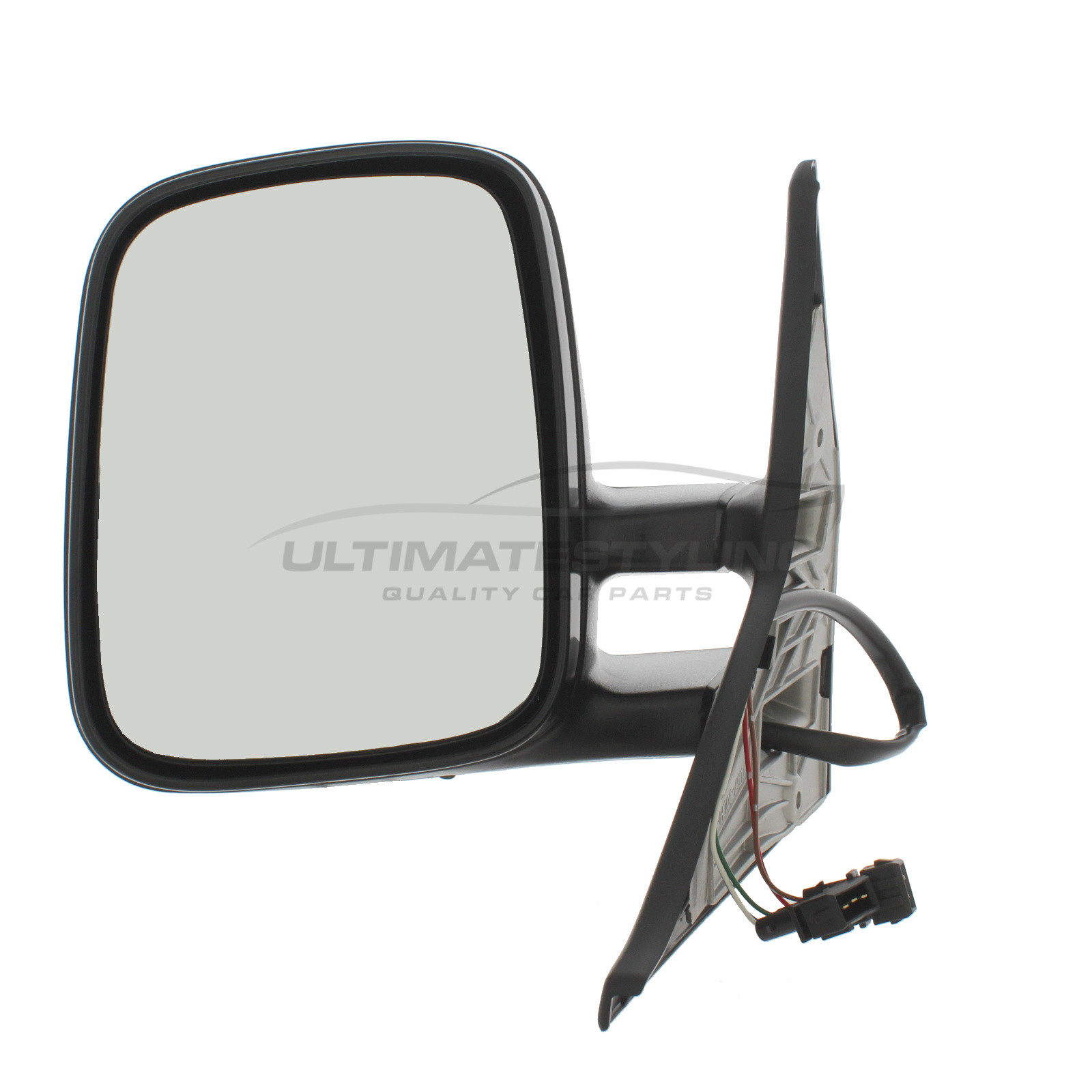 Volkswagen T4 Transporter Van Caravelle 1991-2003 Electric Heated Black Door Wing Mirror LH