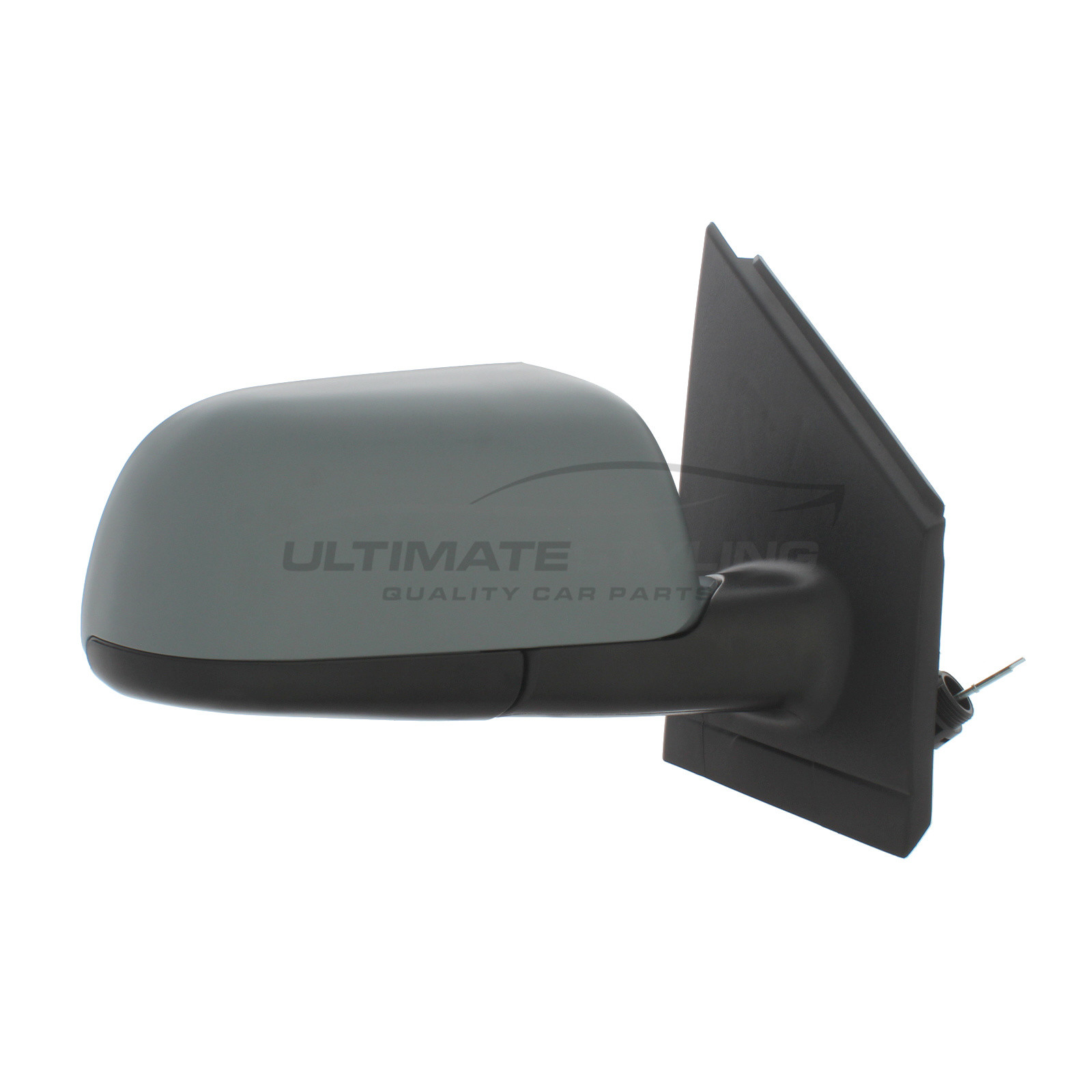 Volkswagen Polo Wing Mirror / Door Mirror - Drivers Side (RH) - Cable adjustment - Non-Heated Glass - Primed