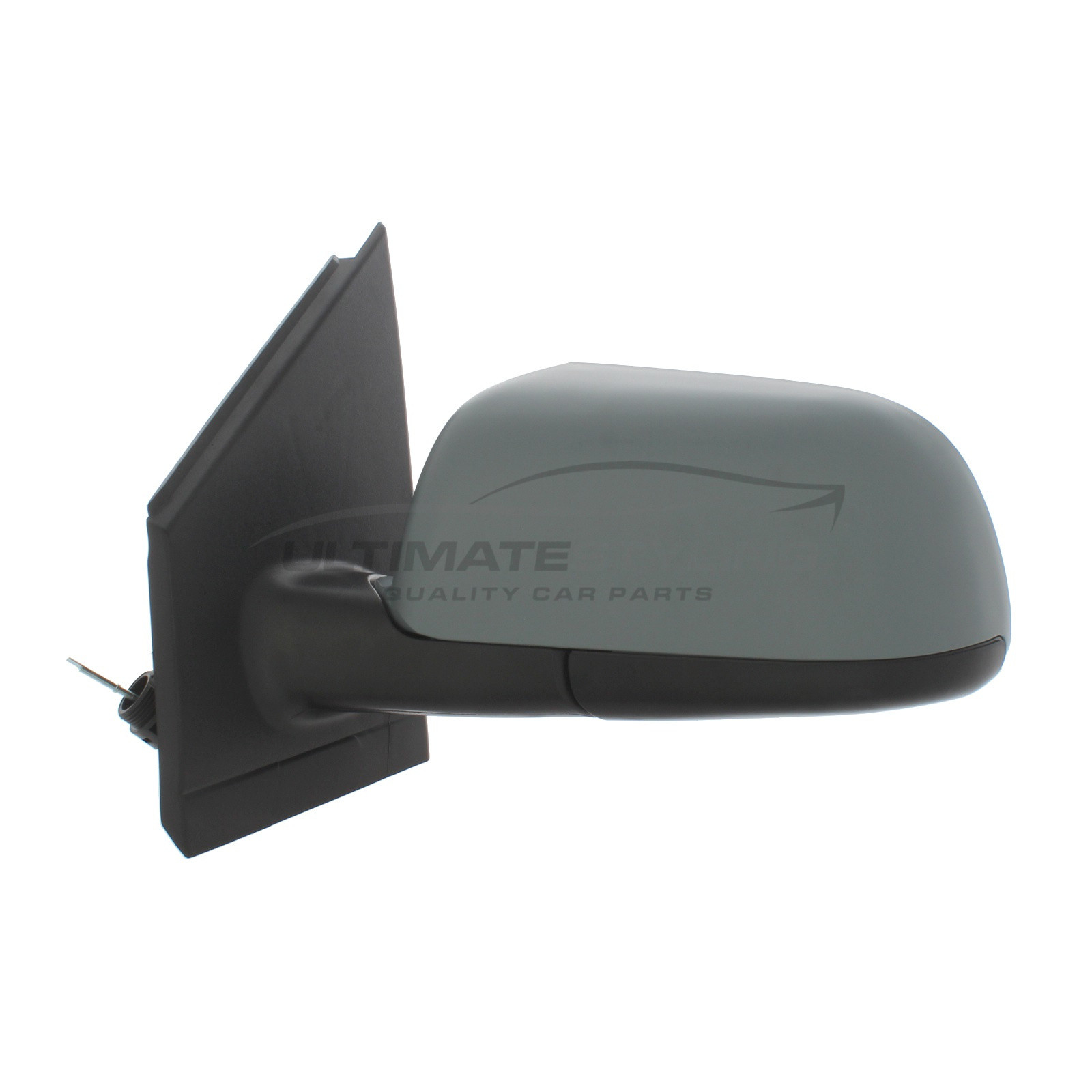 Volkswagen Polo Wing Mirror / Door Mirror - Passenger Side (LH) - Cable adjustment - Non-Heated Glass - Primed