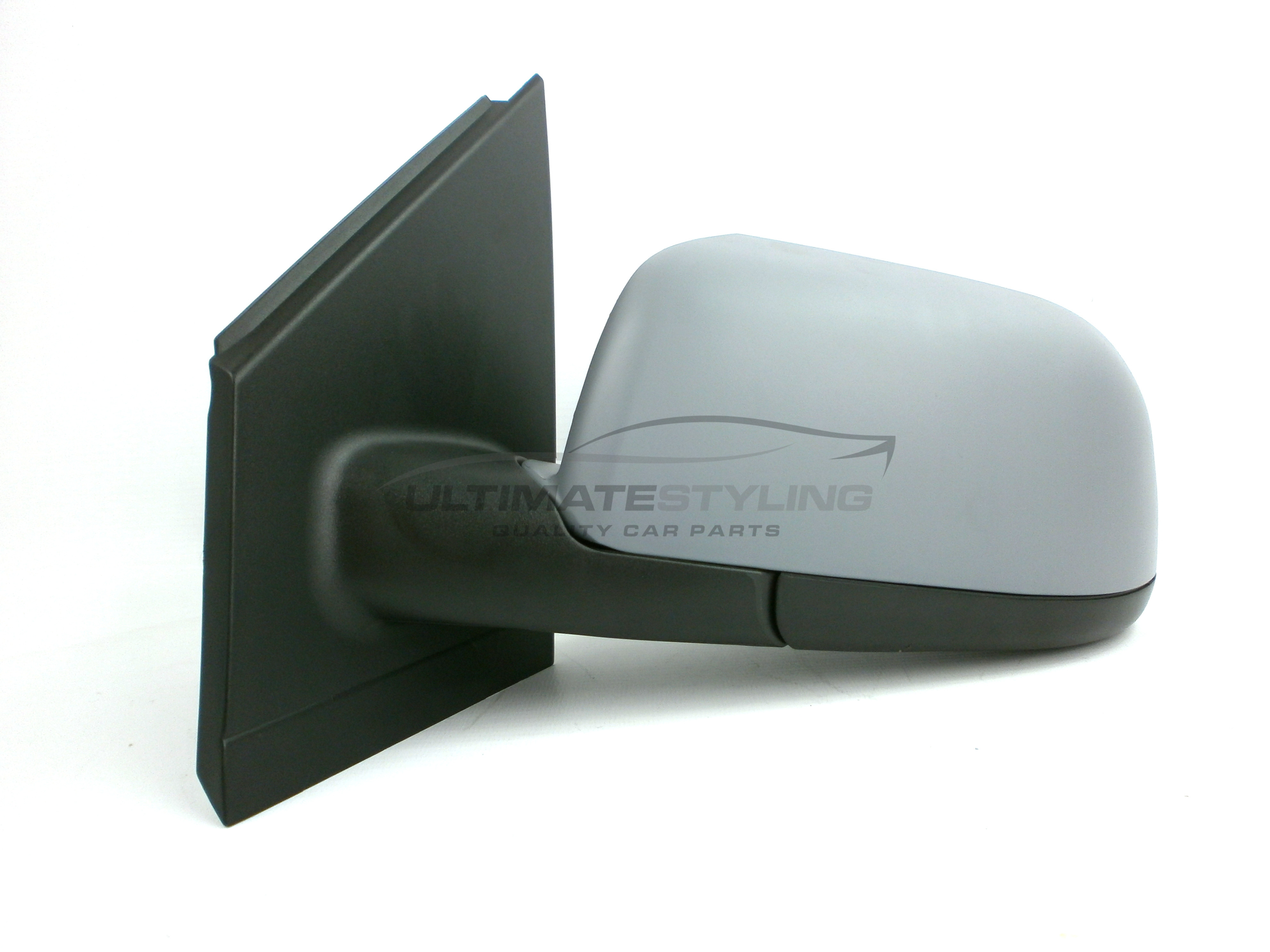 Volkswagen Polo Wing Mirror / Door Mirror - Passenger Side (LH) - Cable adjustment - Non-Heated Glass - Primed