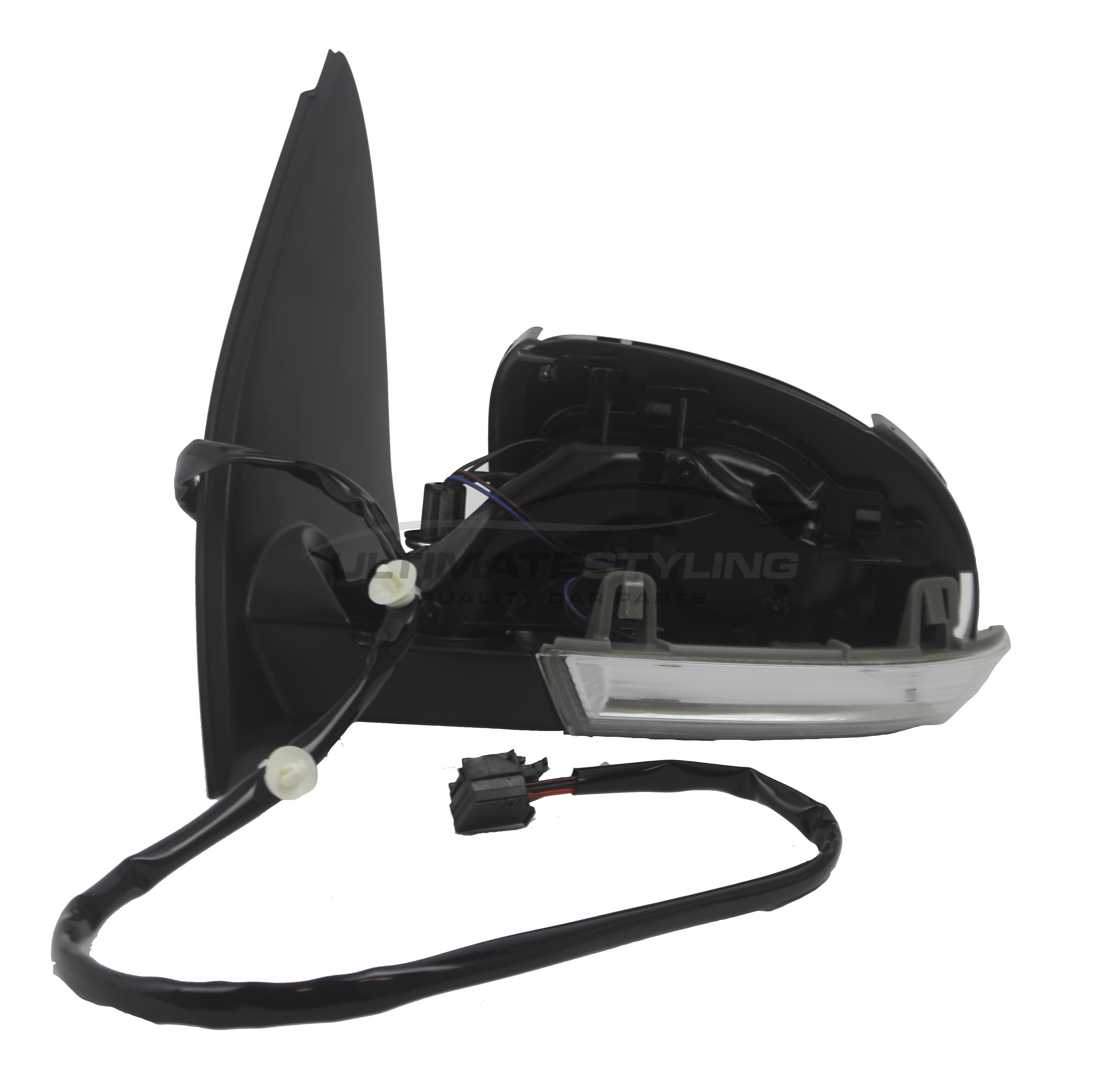 Volkswagen Golf Wing Mirror / Door Mirror - Passenger Side (LH) - Electric adjustment - Heated Glass - Indicator - Primed