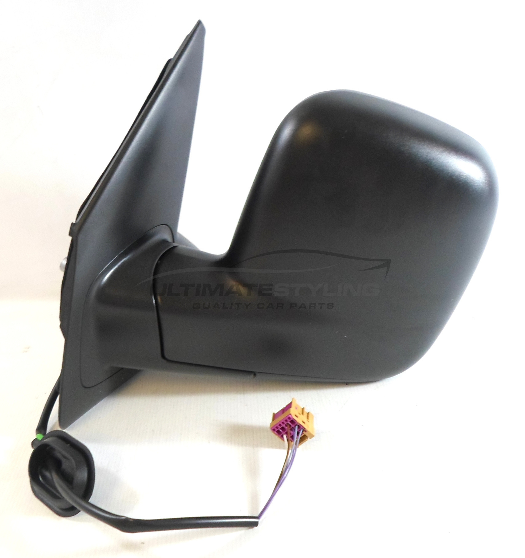 Volkswagen T5 Transporter Van Caravelle 2003-2010 Electric Heated Black Door Wing Mirror LH