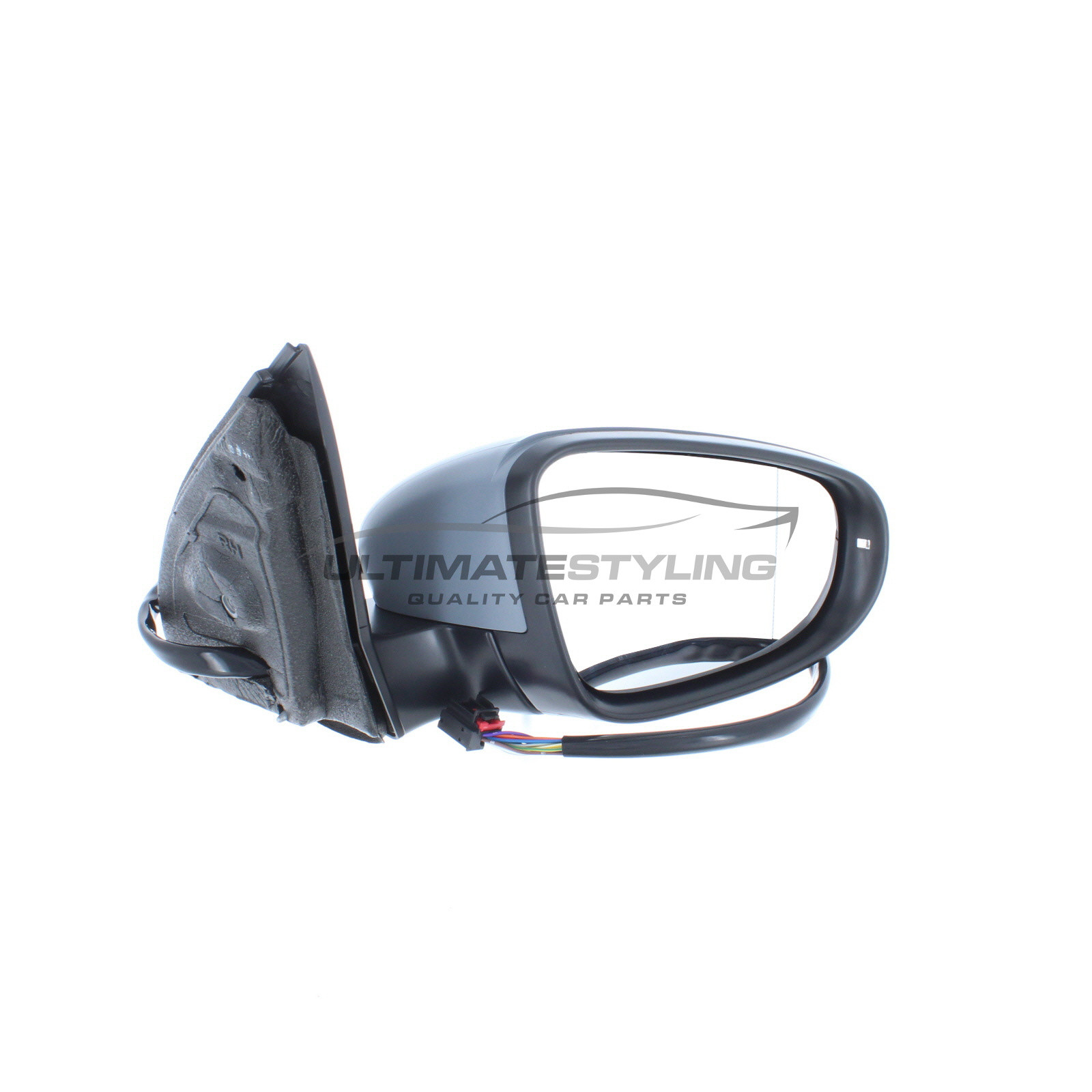 Volkswagen Golf Wing Mirror / Door Mirror - Drivers Side (RH) - Electric adjustment - Heated Glass - Power Folding - Indicator - Puddle Light - Primed