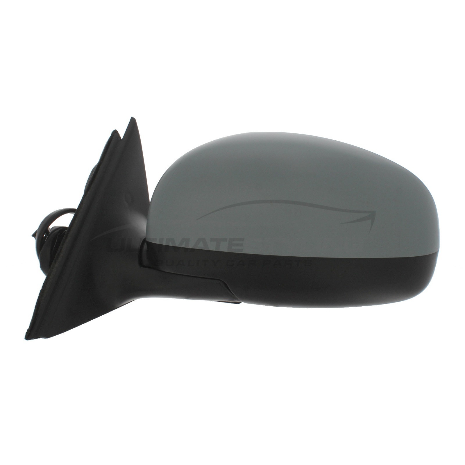 Skoda Fabia Wing Mirror / Door Mirror - Passenger Side (LH) - Electric adjustment - Heated Glass - Primed