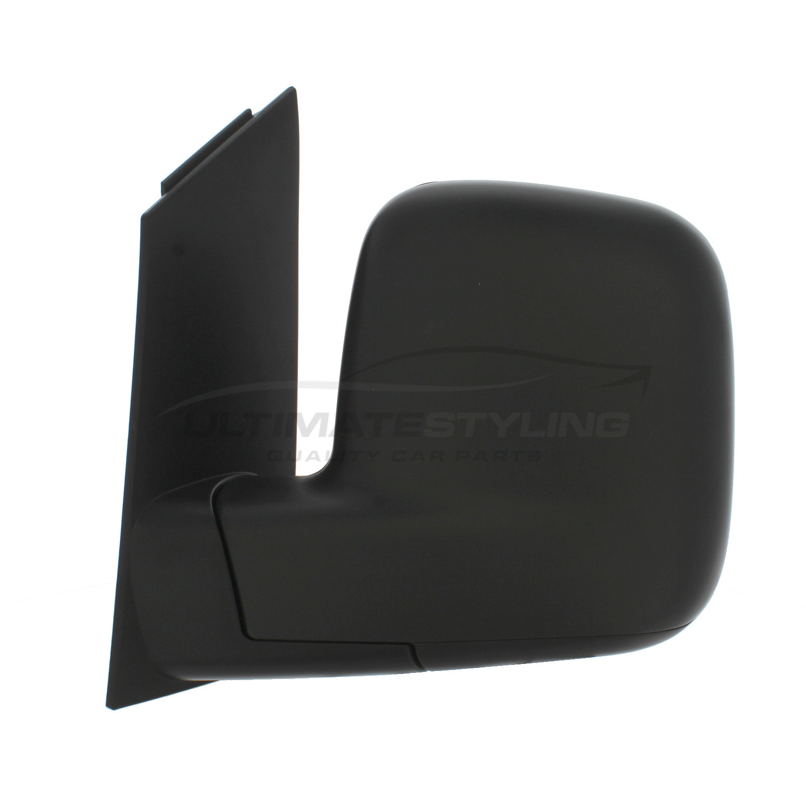 Volkswagen Caddy Wing Mirror / Door Mirror - Passenger Side (LH) - Electric adjustment - Heated Glass - Black