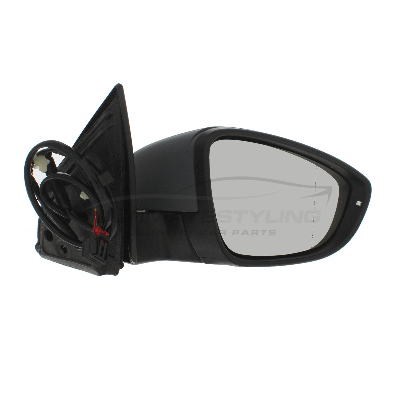 Volkswagen Eos Wing Mirror / Door Mirror - Drivers Side (RH) - Electric adjustment - Heated Glass - Indicator - Primed