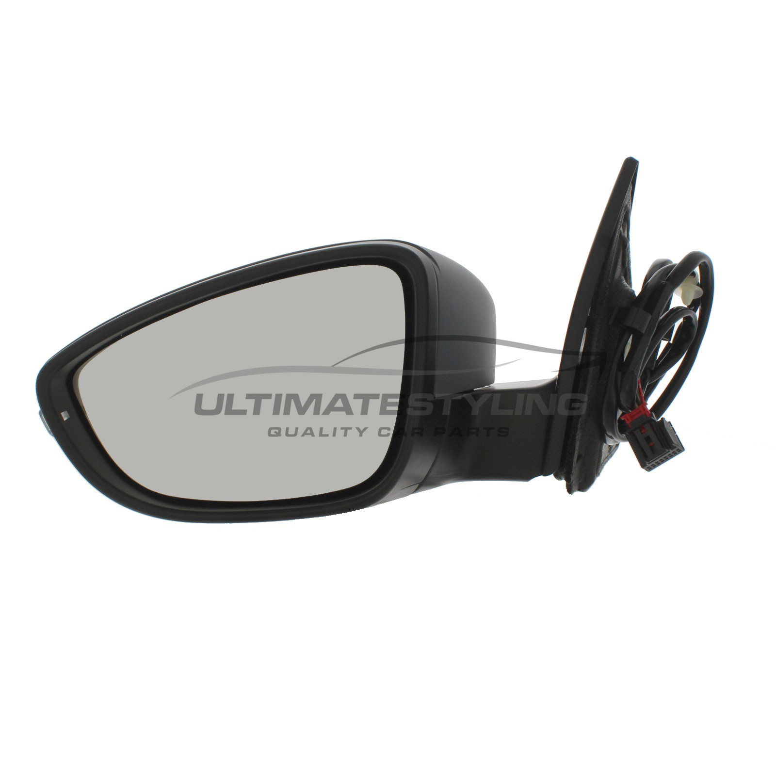 Volkswagen Eos Wing Mirror / Door Mirror - Passenger Side (LH) - Electric adjustment - Heated Glass - Indicator - Primed