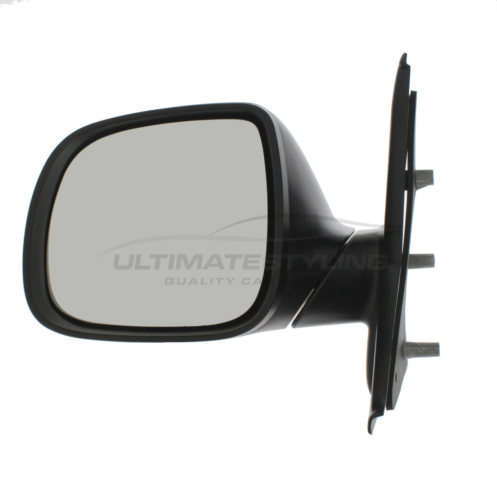 Volkswagen T5 Transporter Van Caravelle 2010-2016 Manual Black Door Wing Mirror LH