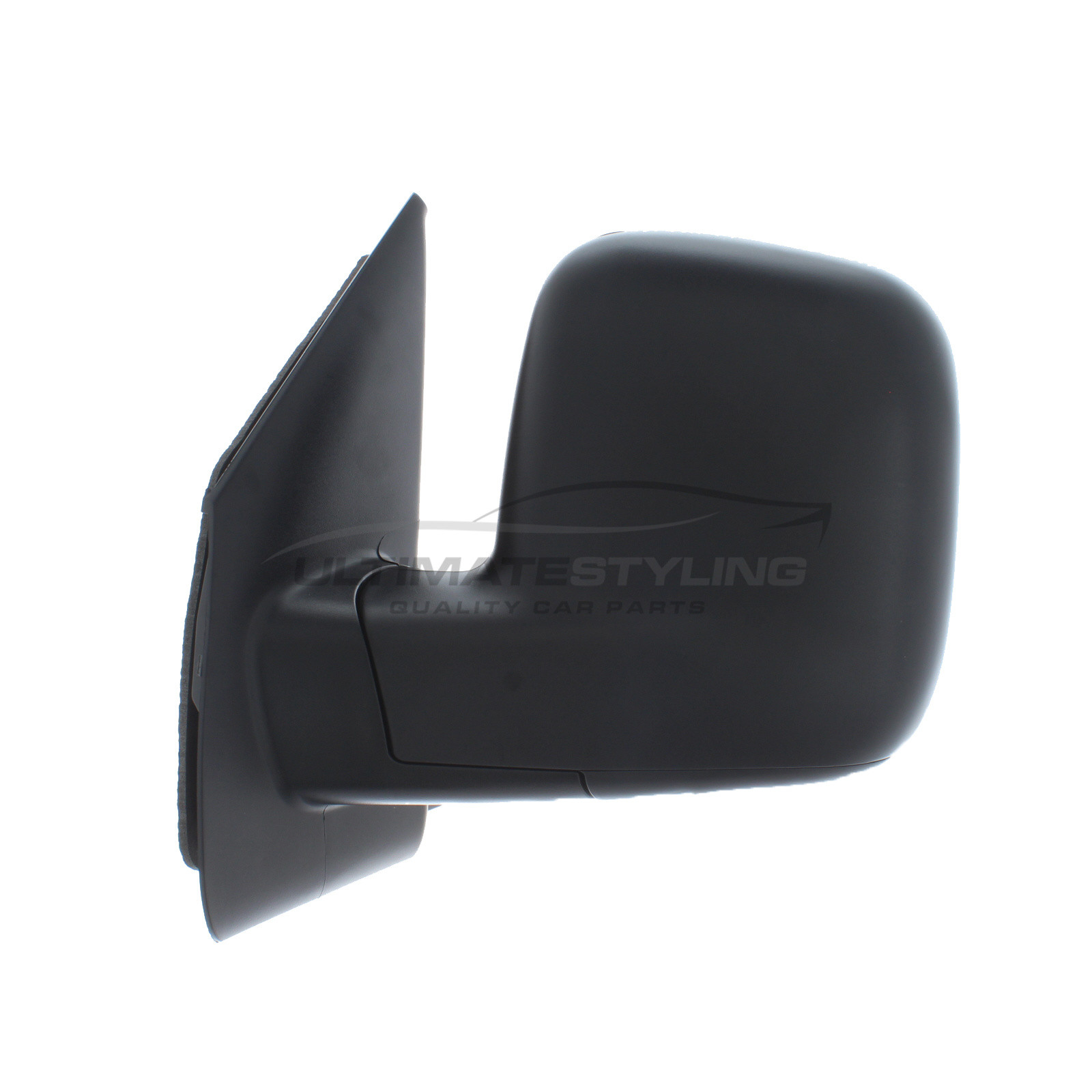 Volkswagen T5 Transporter Van Caravelle 2003-2010 Manual Black Door Wing Mirror LH