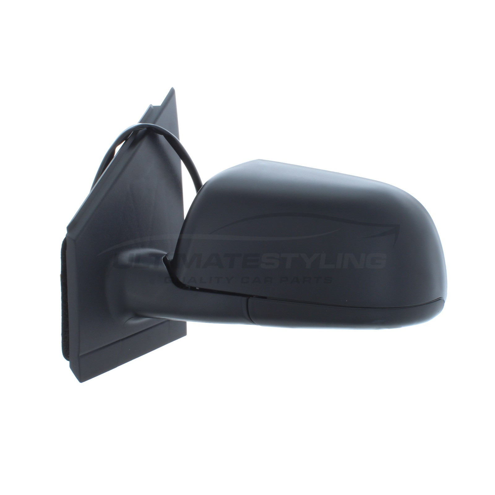 Volkswagen Polo Wing Mirror / Door Mirror - Passenger Side (LH) - Electric adjustment - Heated Glass - Black