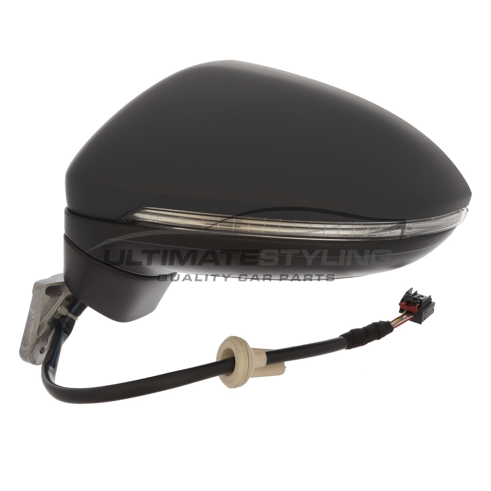 VW Touran Wing Mirror / Door Mirror - Passenger Side (LH) - Electric adjustment - Heated Glass - Indicator - Primed