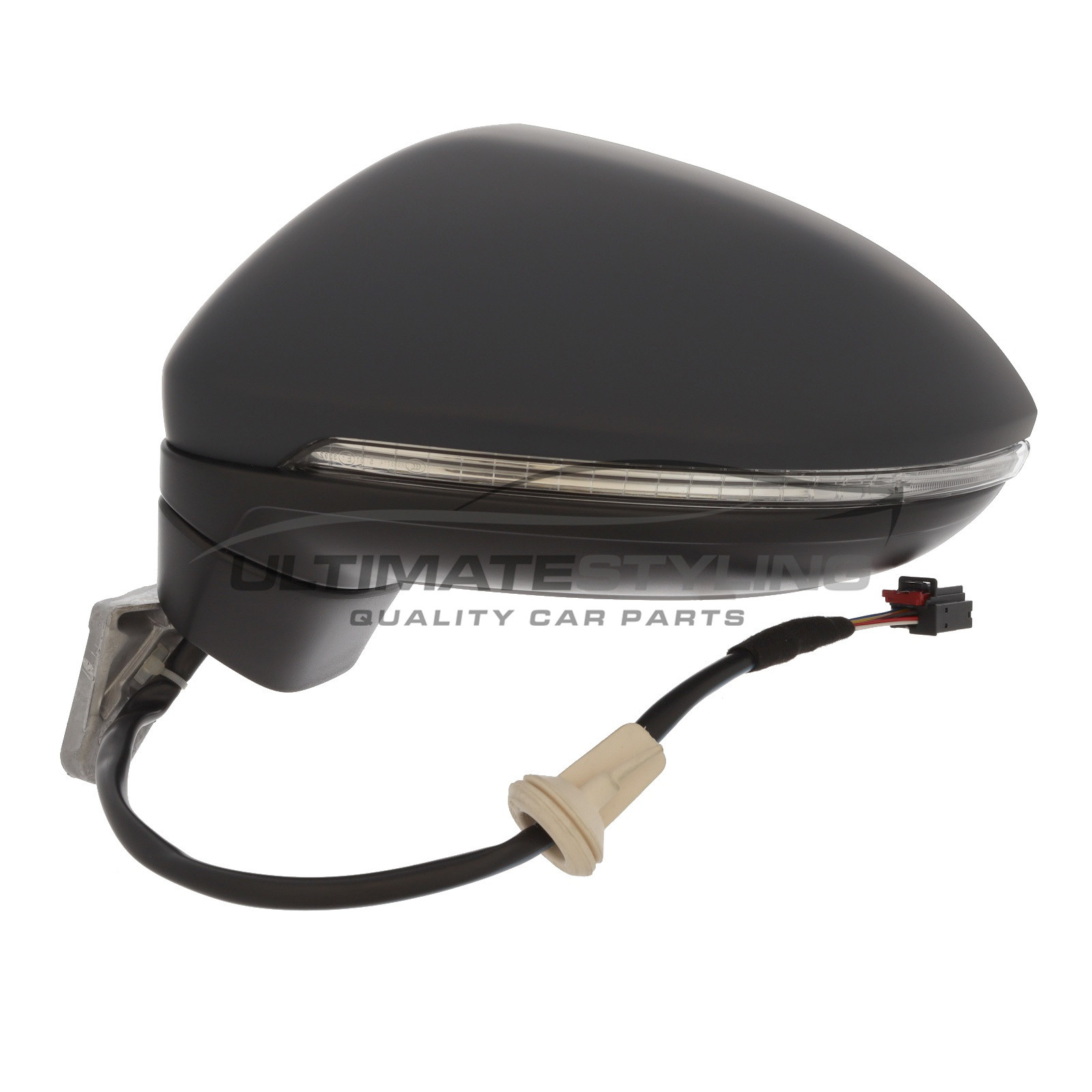 VW Touran Wing Mirror / Door Mirror - Passenger Side (LH) - Electric adjustment - Heated Glass - Power Folding - Indicator - Puddle Light - Primed