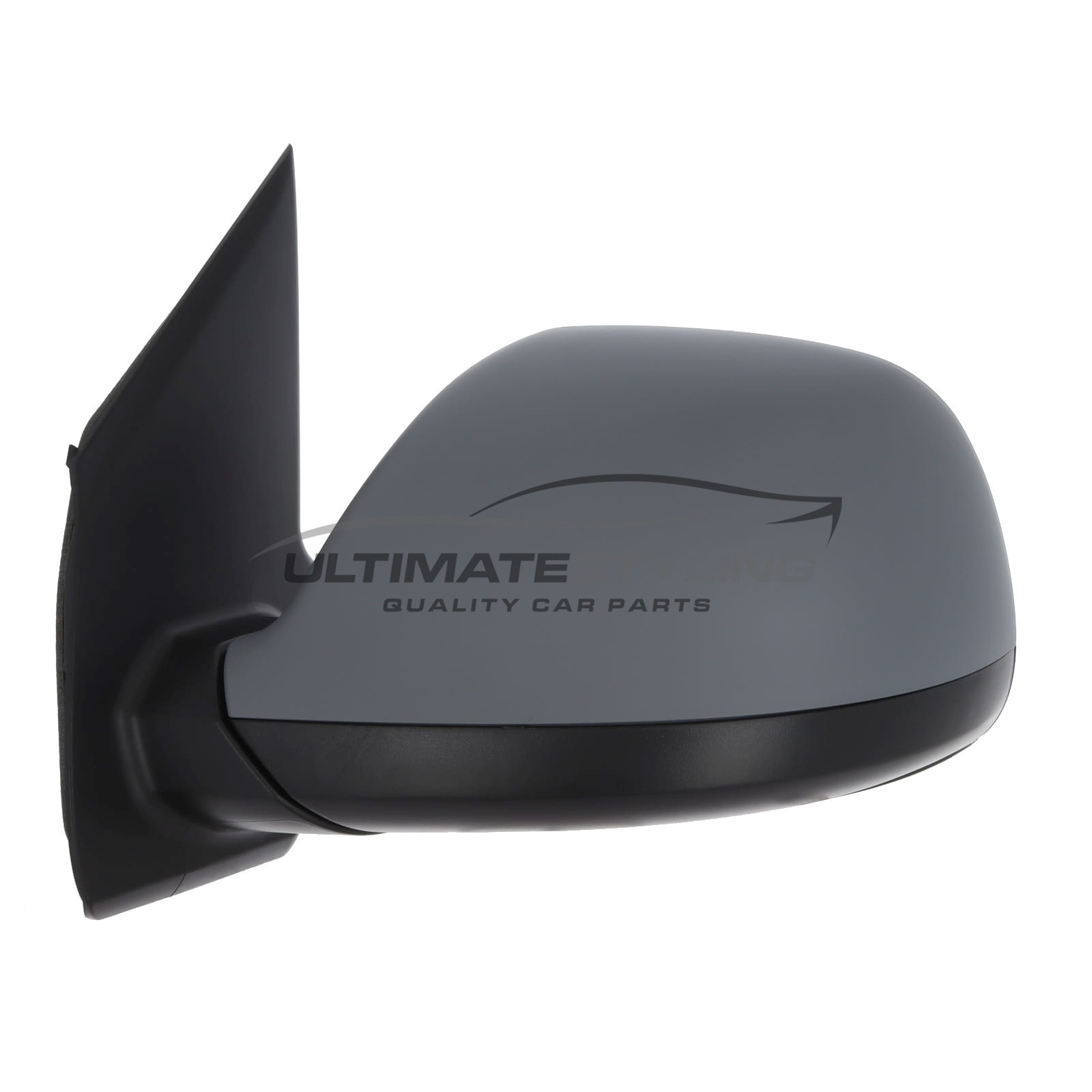 VW Transporter Wing Mirror / Door Mirror - Passenger Side (LH) - Manual adjustment - Non-Heated Glass - Primed