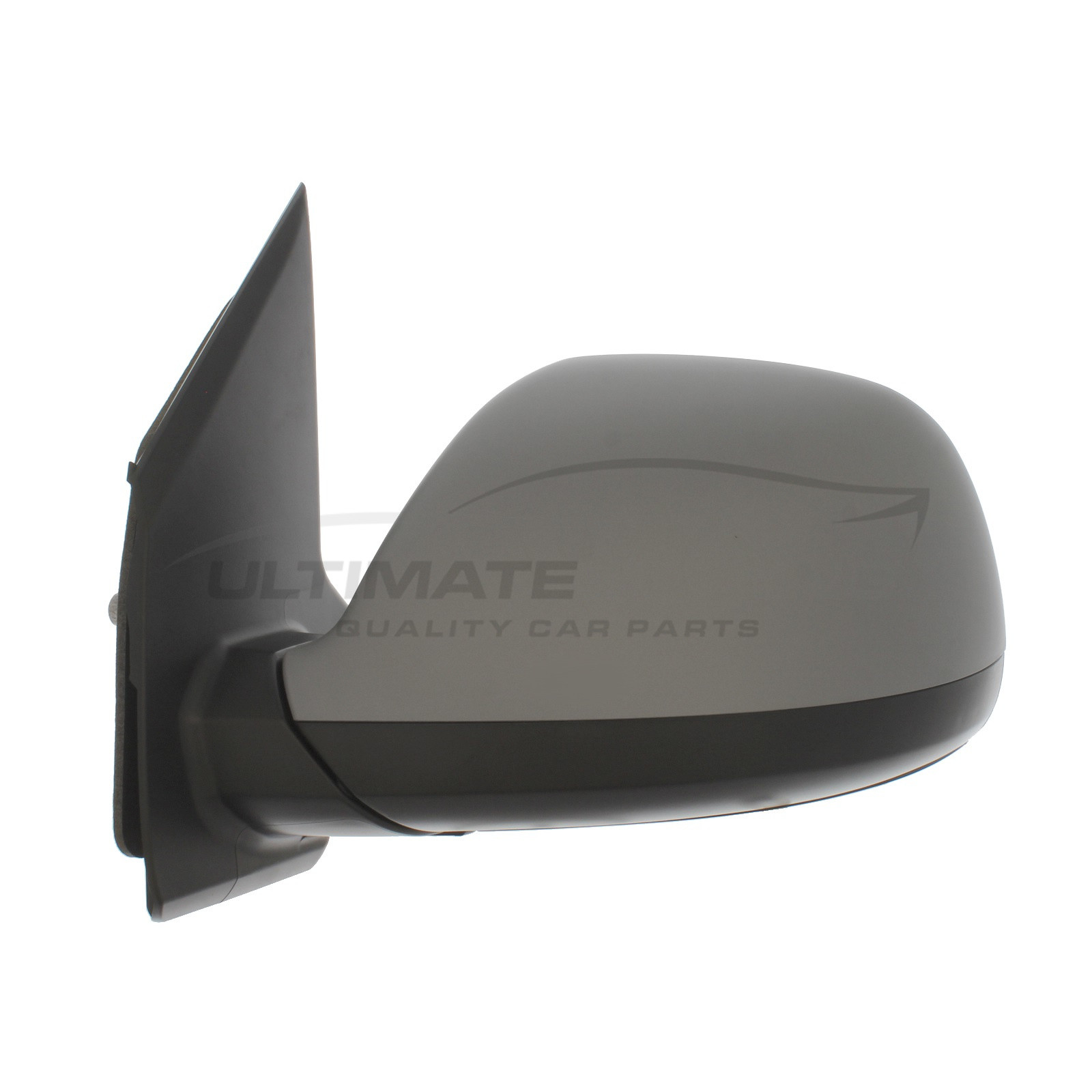 VW Transporter / Caravelle Wing Mirror / Door Mirror - Passenger Side (LH) - Electric adjustment - Heated Glass - Primed