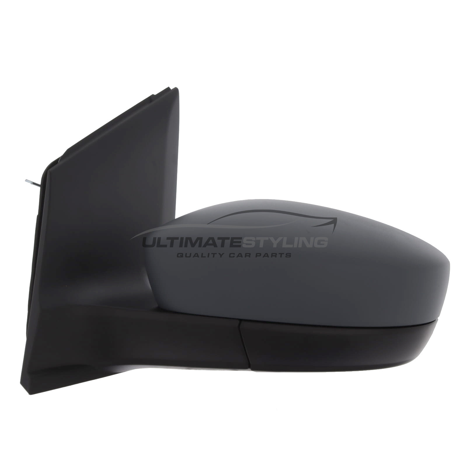 Seat Mii, Skoda Citigo, VW Up Wing Mirror / Door Mirror - Passenger Side (LH) - Cable adjustment - Non-Heated Glass - Primed