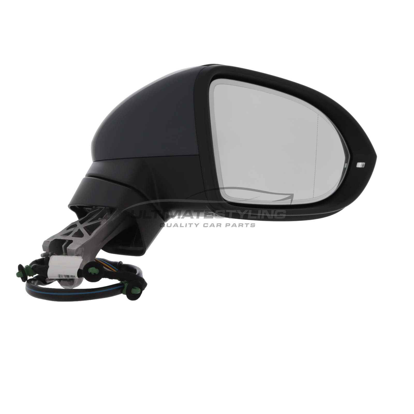 Side Rearview Mirror Caps Cover For Volkswagen For VW Passat B6 2006 2007  2008 2009 2010 2011 Door Wing Mirror Case Cover Trims 車のバックミラーハウジング Mirror Cover Rearview Side Mirror Cap For For Passat