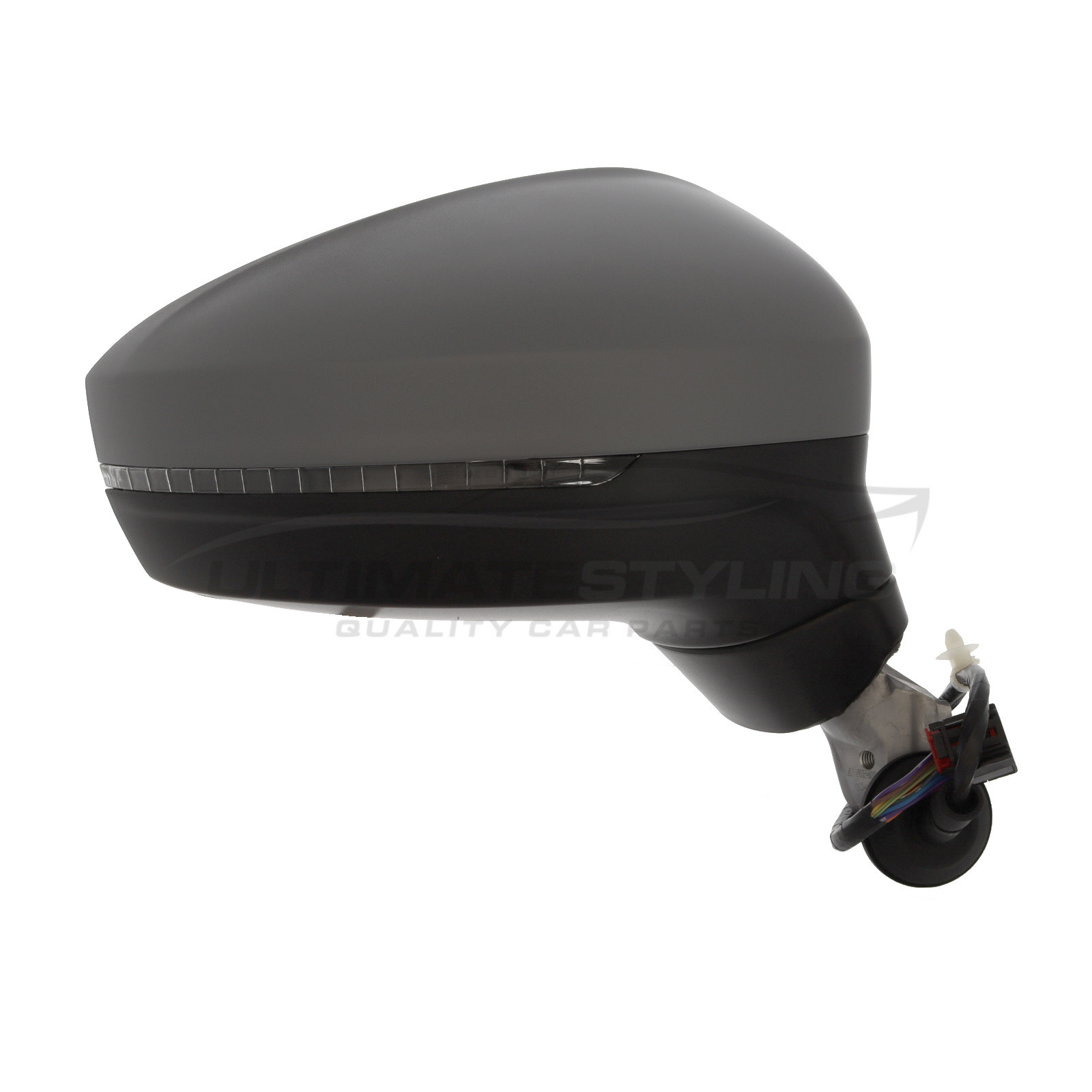 VW Tiguan Wing Mirror / Door Mirror - Drivers Side (RH) - Electric adjustment - Heated Glass - Power Folding - Indicator - Puddle Light - Primed