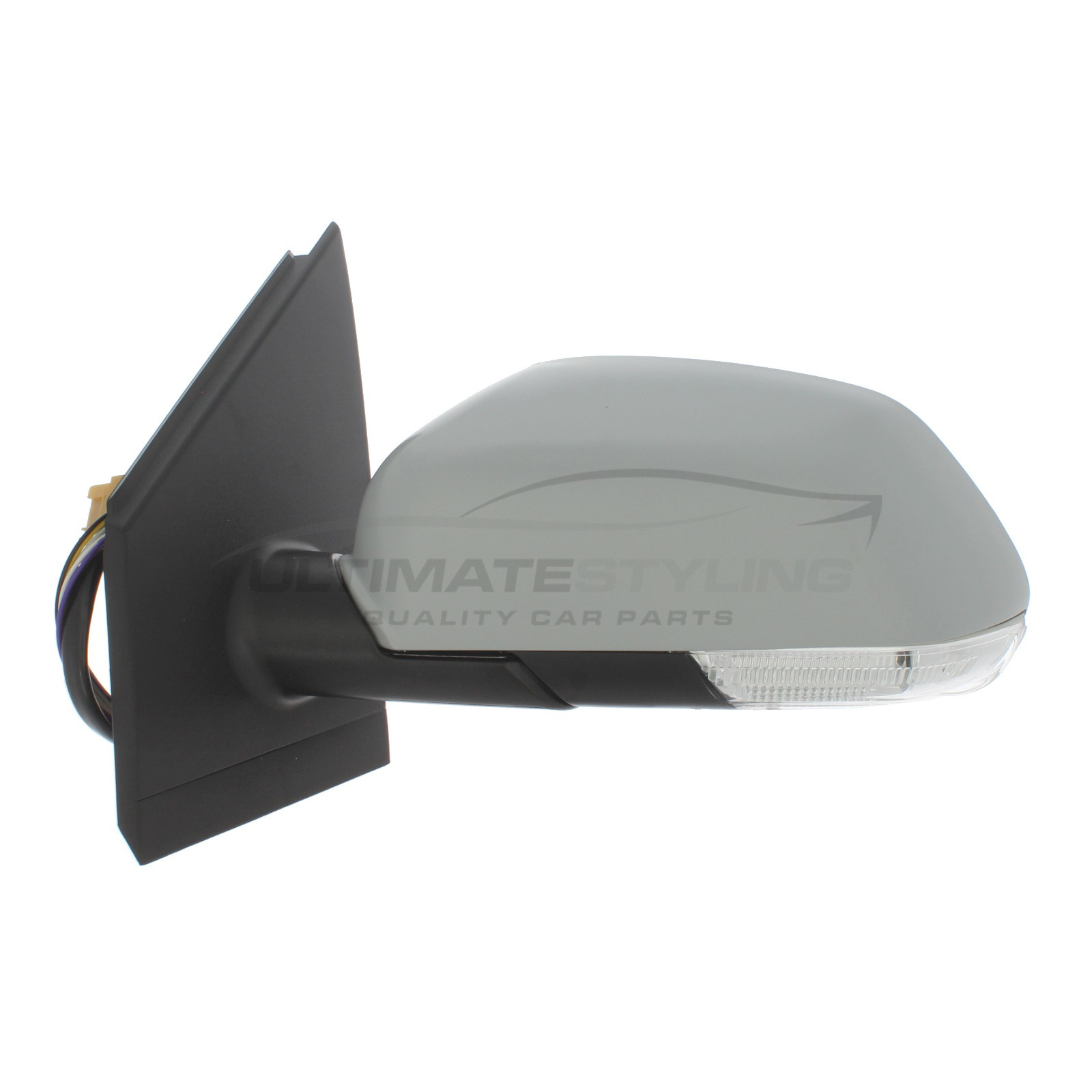Volkswagen Polo Wing Mirror / Door Mirror - Passenger Side (LH) - Electric adjustment - Heated Glass - Indicator - Primed