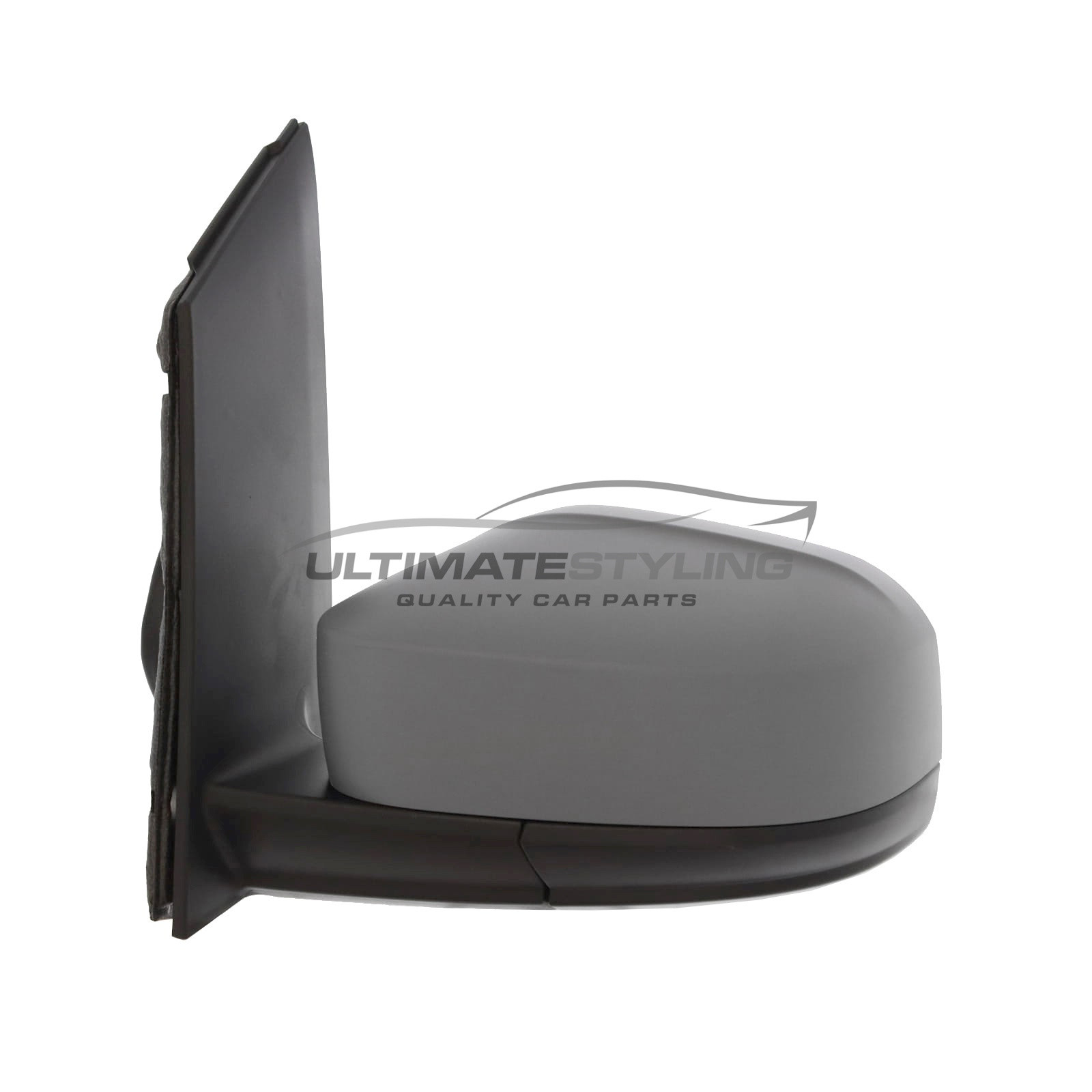 VW Caddy Wing Mirror / Door Mirror - Passenger Side (LH) - Electric adjustment - Heated Glass - Power Folding - Primed