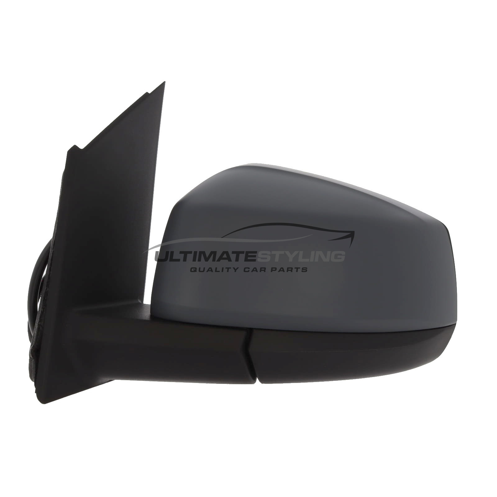 VW Caddy Wing Mirror / Door Mirror - Passenger Side (LH) - Electric adjustment - Heated Glass - Primed