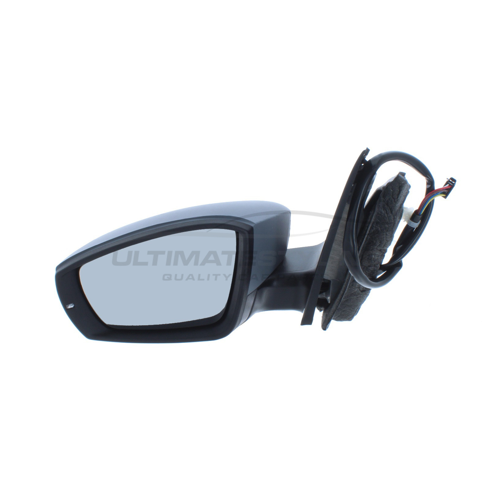Volkswagen Polo Wing Mirror / Door Mirror - Passenger Side (LH) - Electric adjustment - Heated Glass - Indicator - Primed