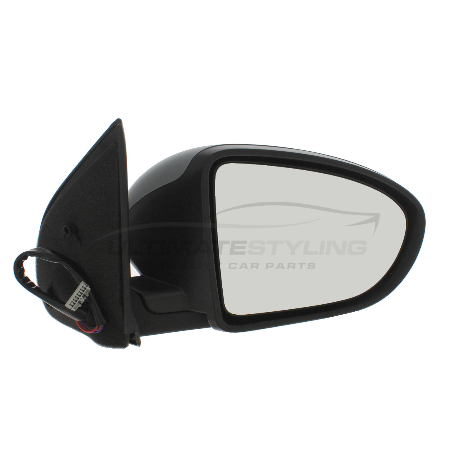 Nissan Qashqai Wing Mirror / Door Mirror - Drivers Side (RH) - Electric adjusting- Heated Glass - Power Folding - Primed