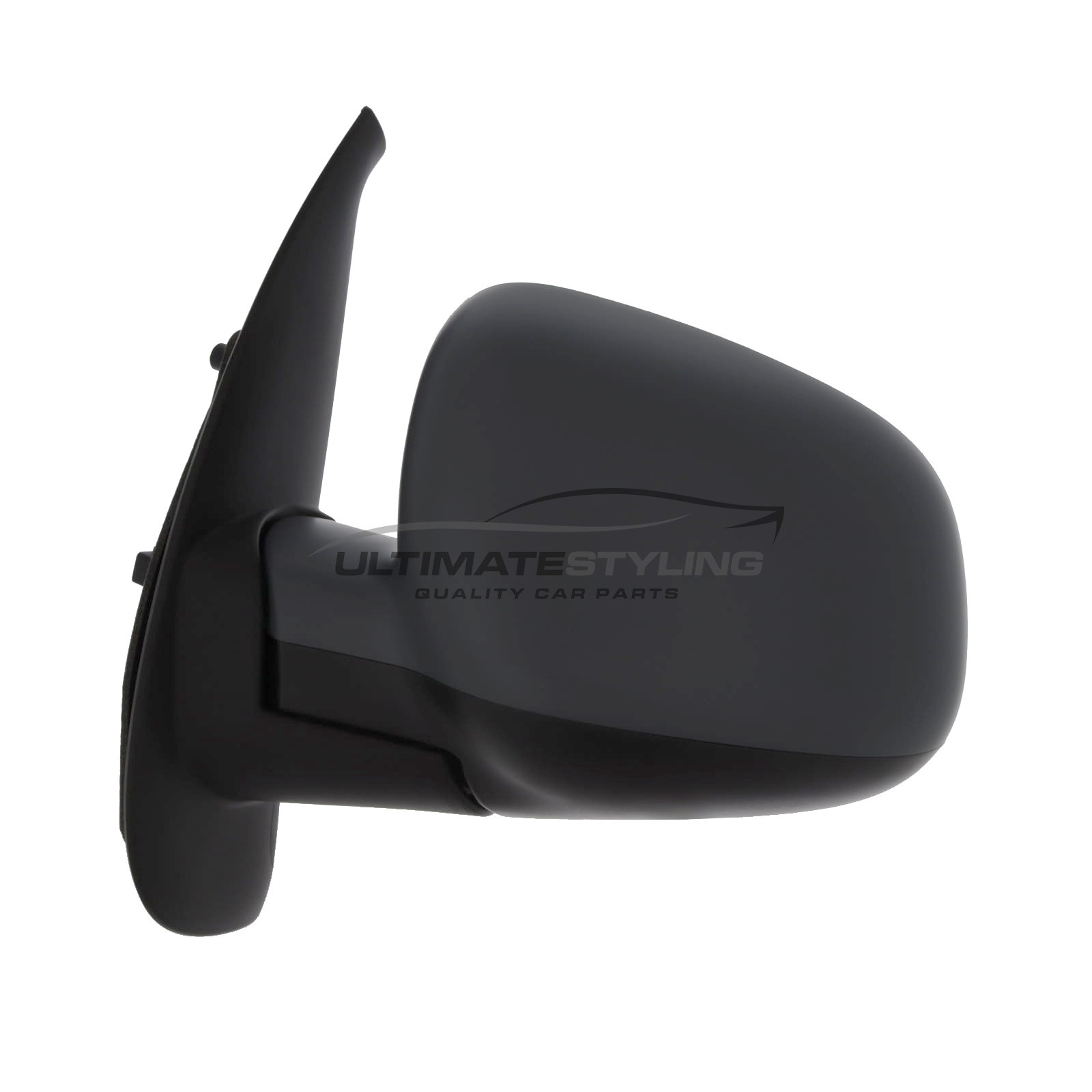Mercedes Benz Citan W415 2015-2021, Nissan NV250 2019-2022, Renault Kangoo 2013-2023 Wing Door Mirror - Electric Power Folding - Heated - Aspherical Glass - Primed Cover - Passengers Side Nearside Left Hand