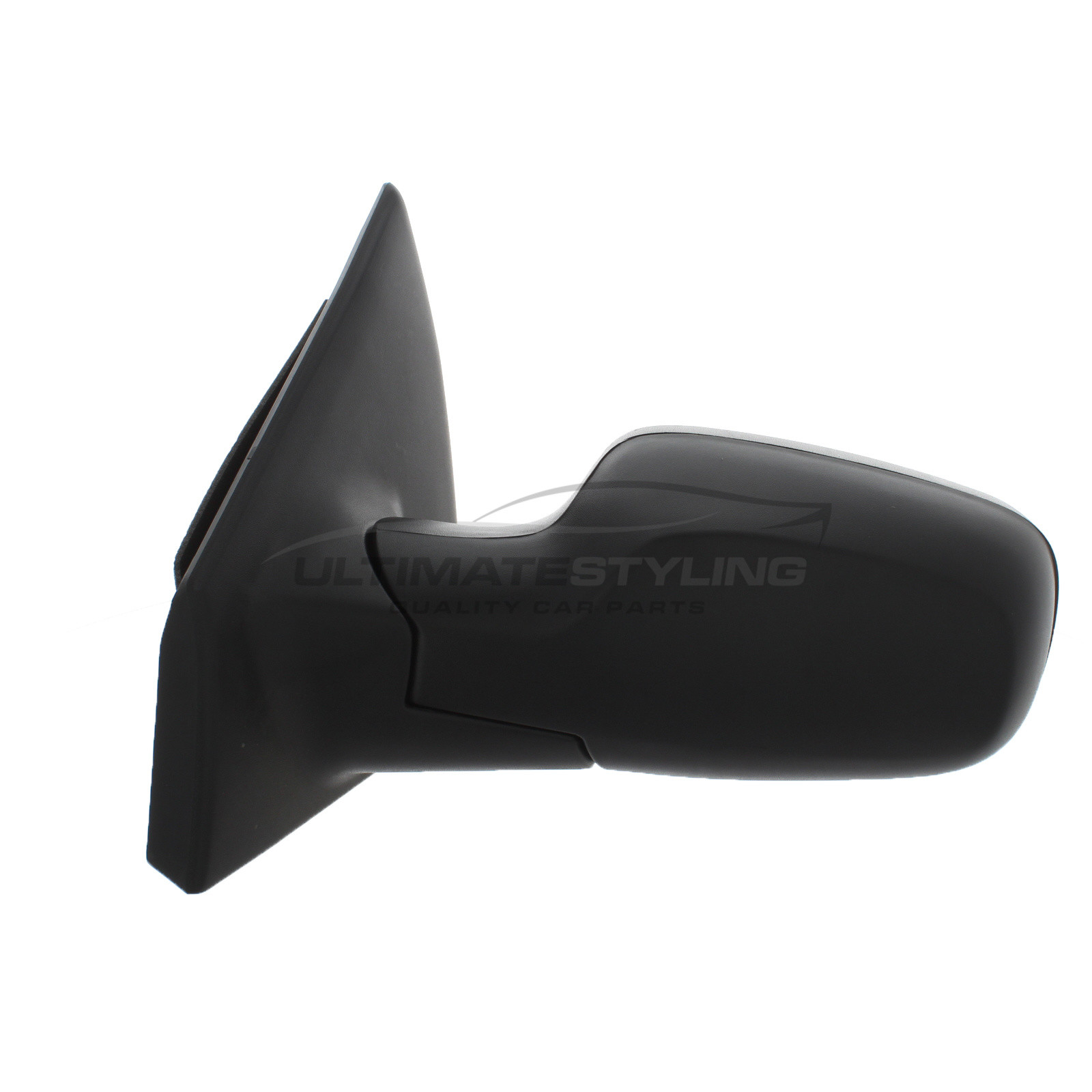 Renault Clio Wing Mirror / Door Mirror - Passenger Side (LH) - Electric adjustment - Heated Glass - Black
