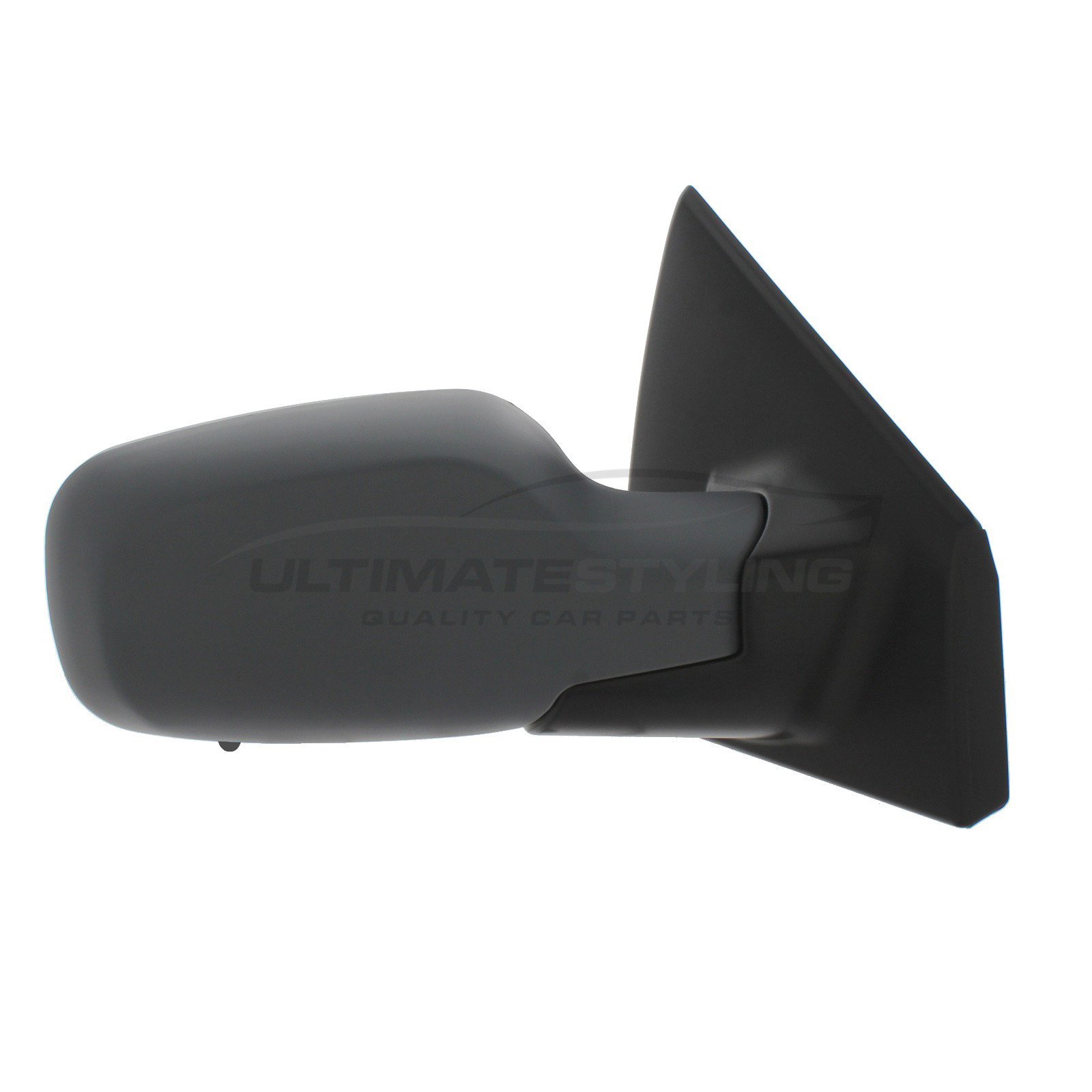Renault Clio Wing Mirror / Door Mirror - Drivers Side (RH) - Electric adjusting - Heated Glass - Temperature Sensor - Primed for painting