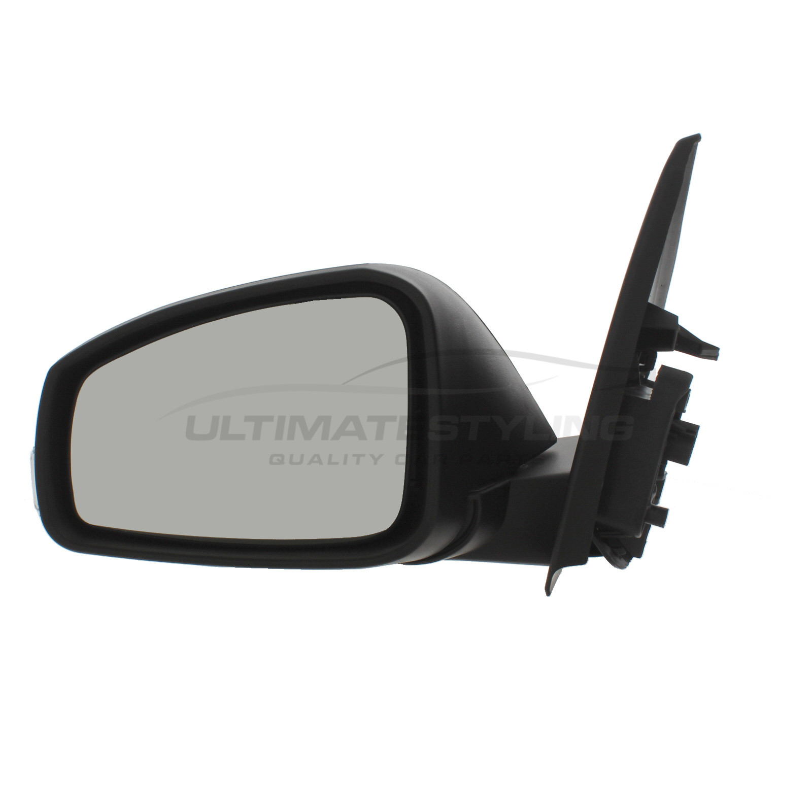 Renault Megane Wing Mirror / Door Mirror - Passenger Side (LH) - Electric adjustment - Heated Glass - Power Folding - Indicator - Temperature Sensor - Primed