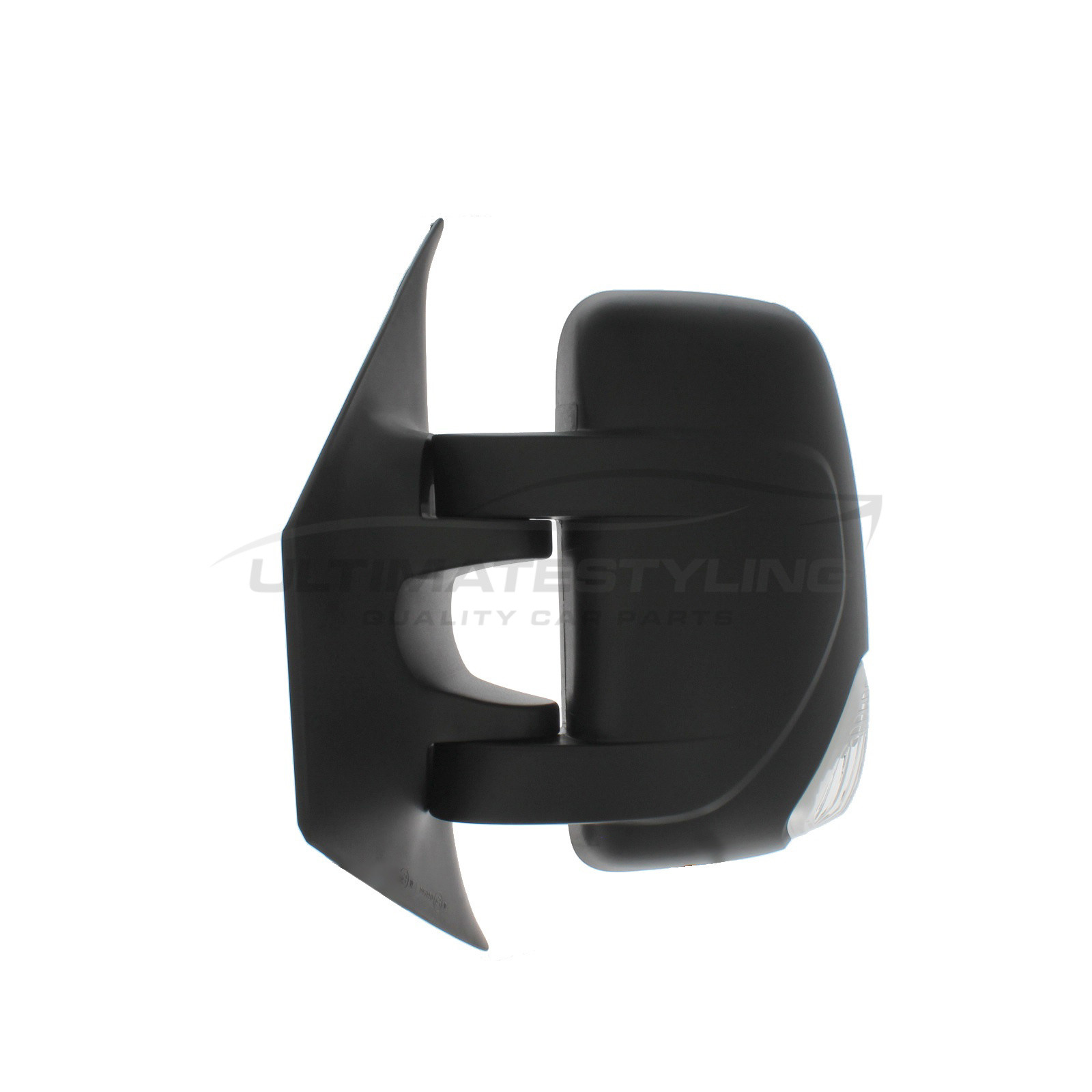 Renault Master 2010> / Vauxhall Movano 2010> / Nissan NV400 2011> Wing Mirror / Door Mirror - Passenger Side (LH) - Electric adjustment - Heated Glass - Indicator - Black