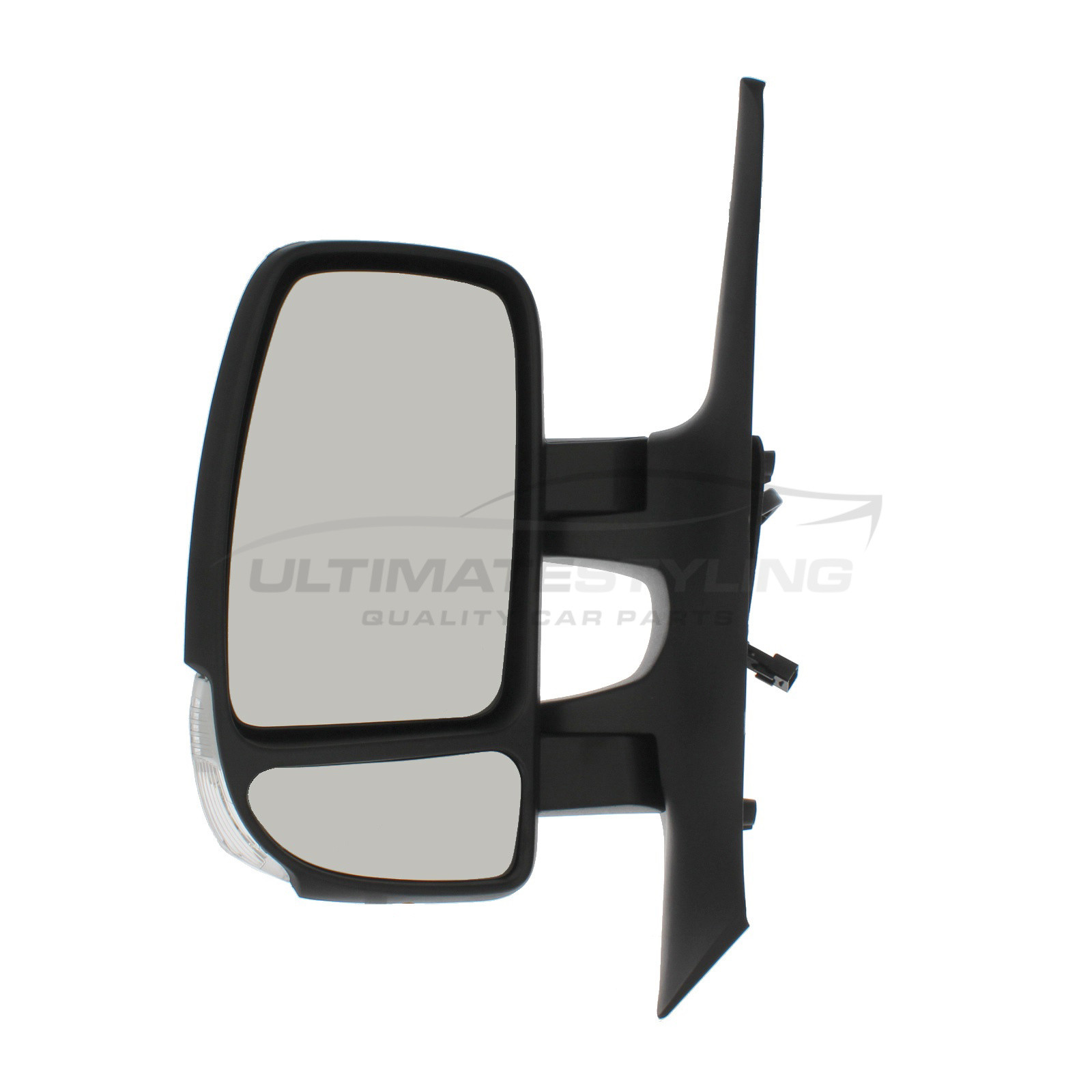 Renault Master 2010> / Vauxhall Movano 2010> / Nissan NV400 2011> Wing Mirror / Door Mirror - Passenger Side (LH) - Electric adjustment - Heated Glass - Indicator - Black