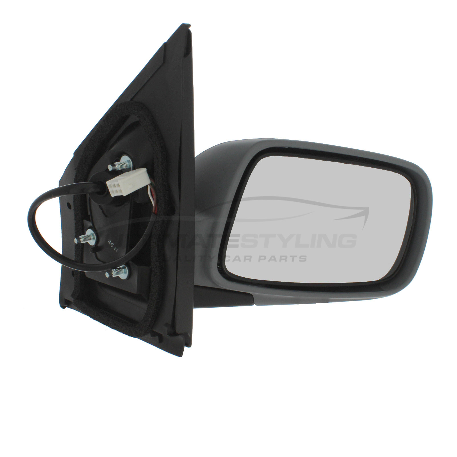 Toyota Yaris Wing Mirror / Door Mirror - Drivers Side (RH) - Electric adjustment - Heated Glass - Primed