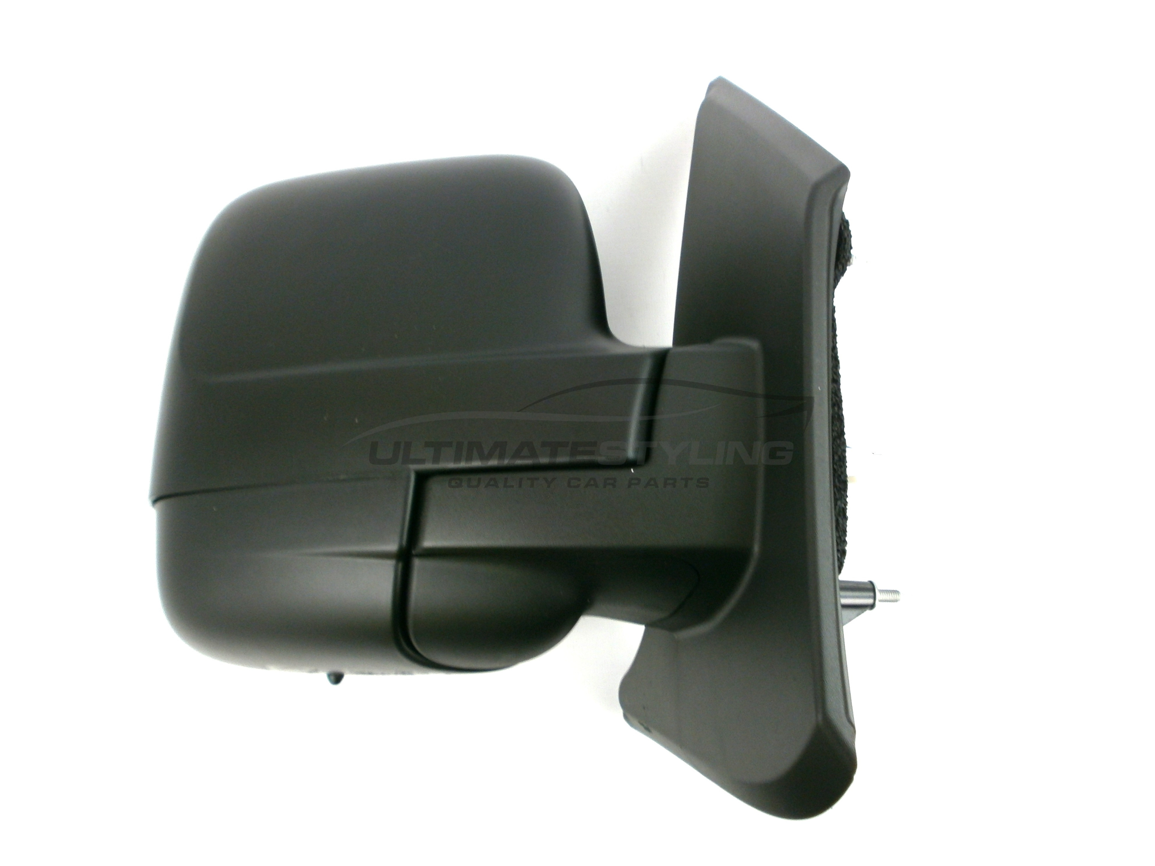 Fiat Talento 2016->, Nissan NV300 2016->, Renault Trafic 2014->, Vauxhall Vivaro 2014-> With Temp Sensor Electric Heated Black Door Wing Mirror RH