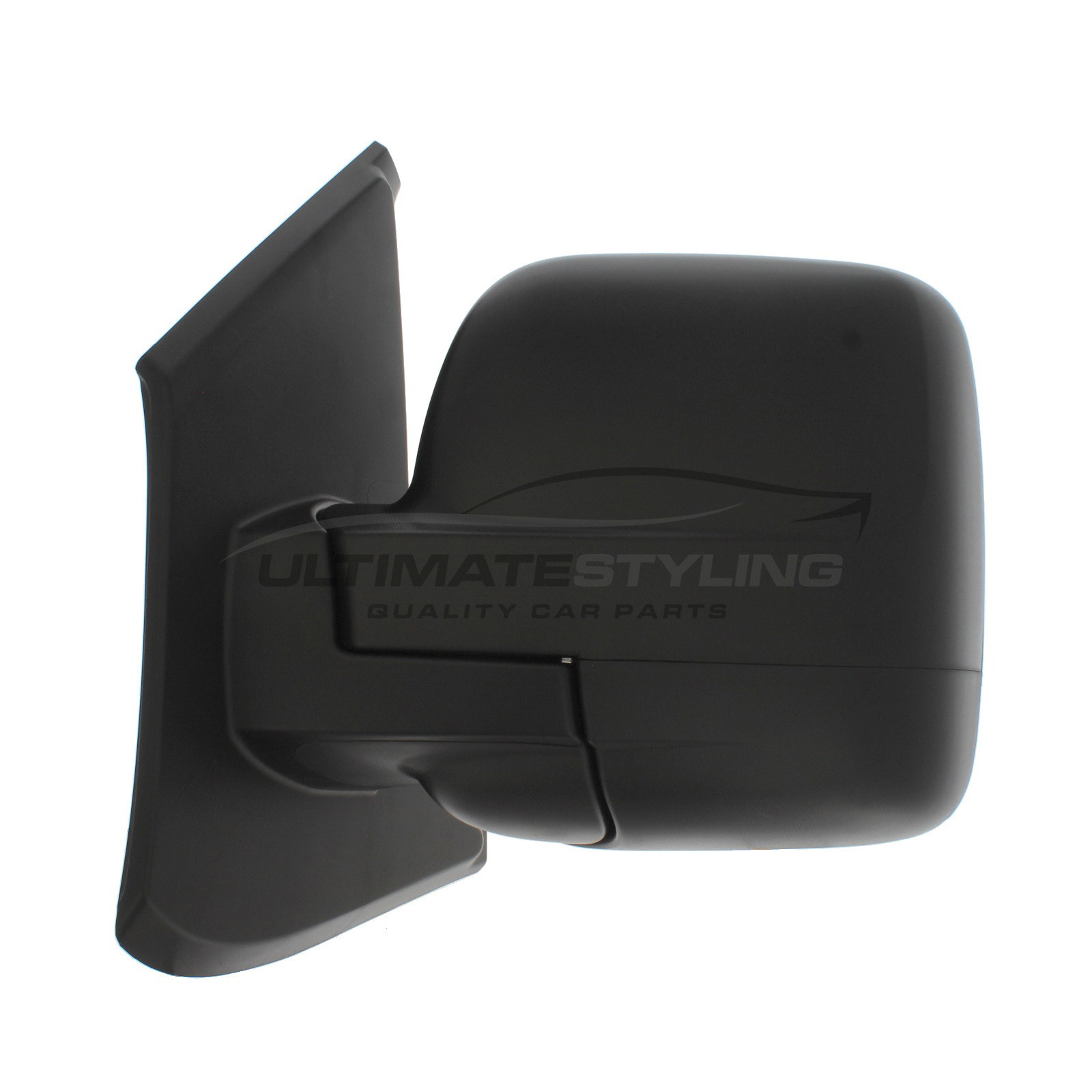 Fiat Talento 2016->, Nissan NV300 2016->, Renault Trafic 2014->, Vauxhall Vivaro 2014-> Electric Heated Black Door Wing Mirror LH