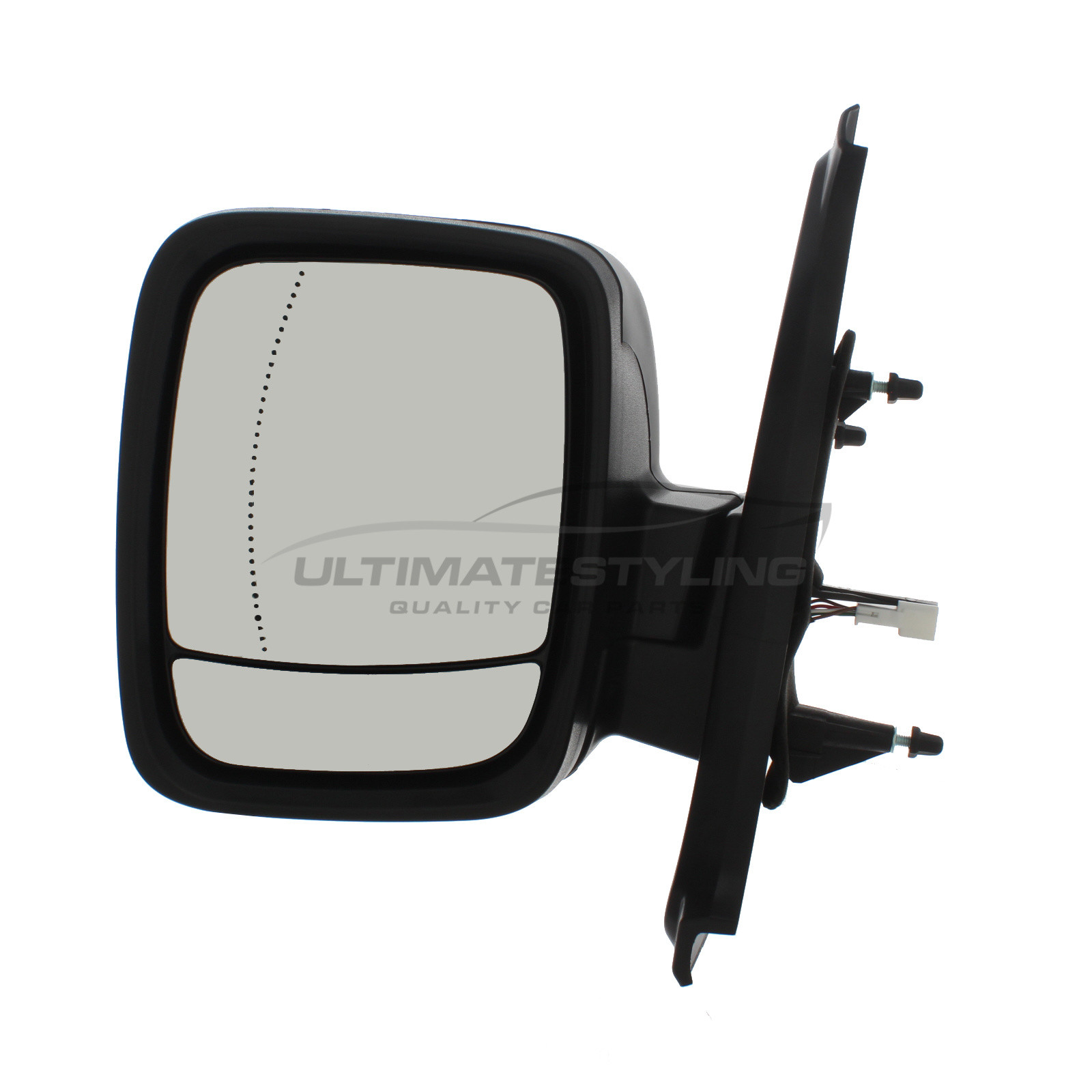 Fiat Talento Van 2016->, Nissan NV300 Van 2016->, Renault Trafic Van 2014->, Vauxhall Vivaro Sportive Van 2014-> Electric Heated Primed Door Wing Mirror LH