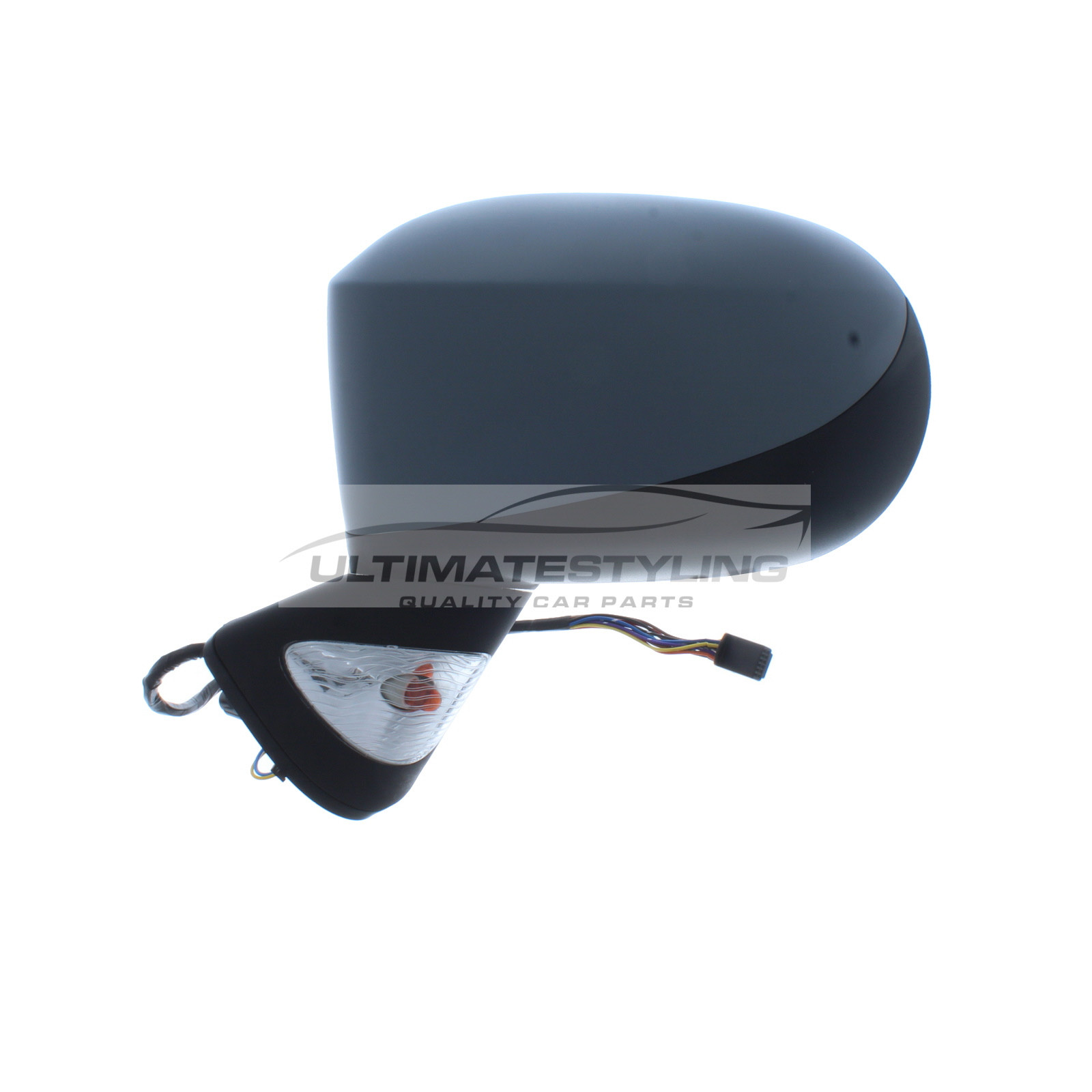 Renault Modus Wing Mirror / Door Mirror - Passenger Side (LH) - Electric adjustment - Heated Glass - Power Folding - Indicator - Primed