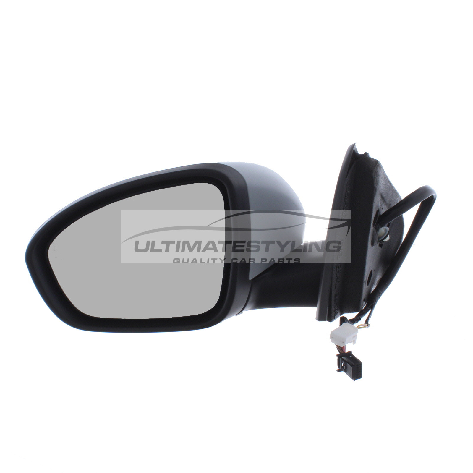 Renault Megane Wing Mirror / Door Mirror - Passenger Side (LH) - Electric adjustment - Heated Glass - Power Folding - Indicator - Puddle Light - Primed