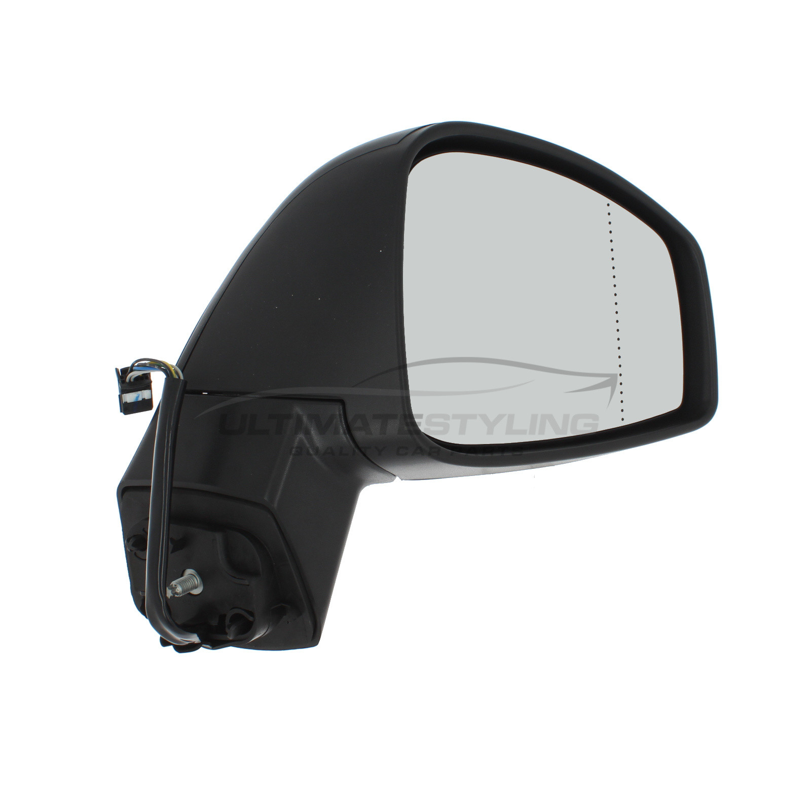 Renault Scenic Wing Mirror / Door Mirror - Drivers Side (RH) - Electric adjustment - Heated Glass - Indicator - Primed