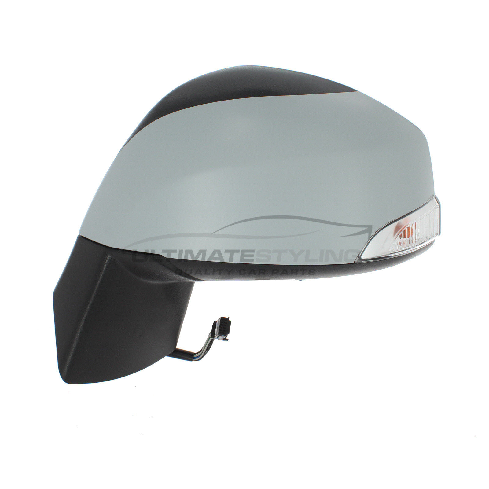 Renault Scenic Wing Mirror / Door Mirror - Passenger Side (LH) - Electric adjustment - Heated Glass - Indicator - Temperature Sensor - Primed