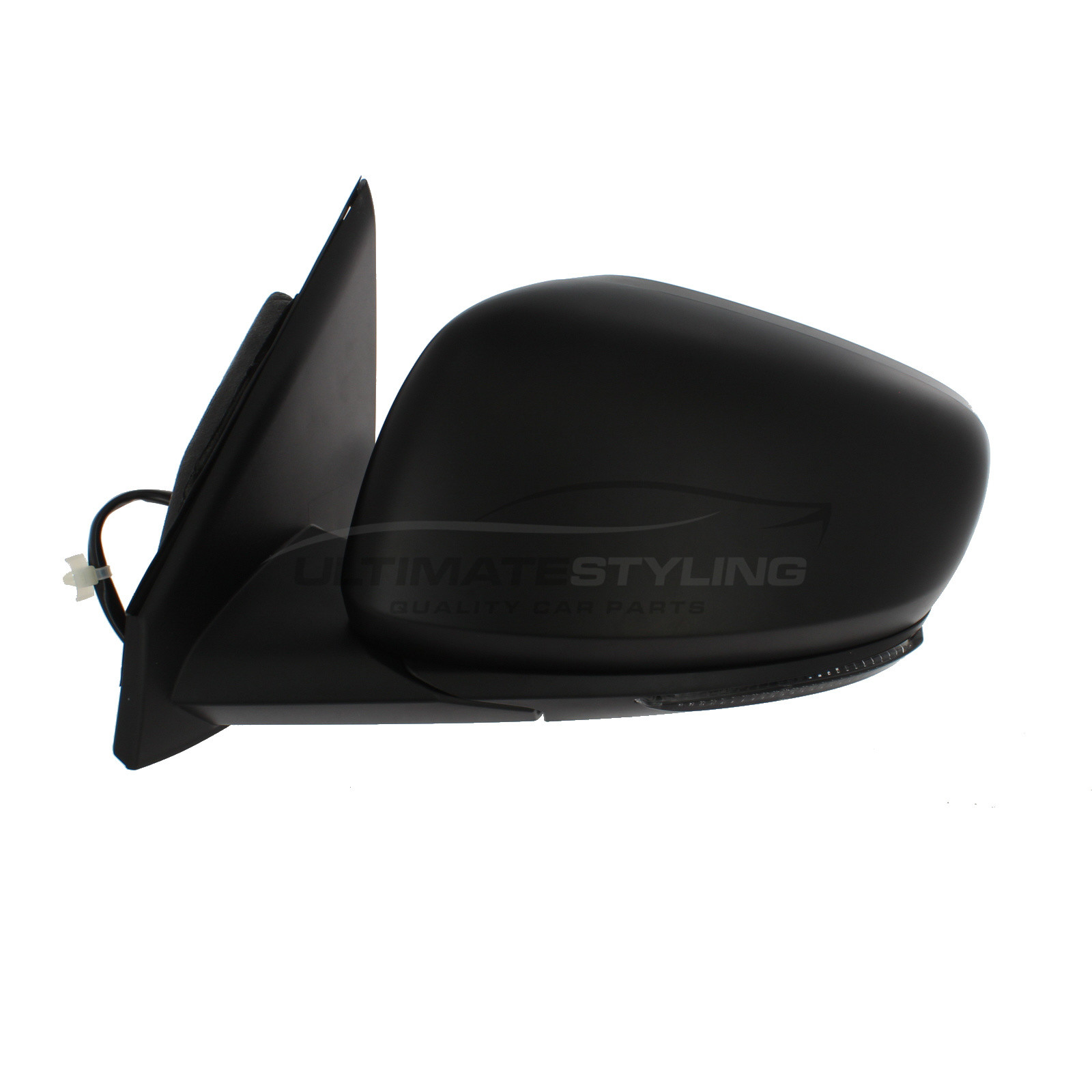 Renault Kadjar Wing Mirror / Door Mirror - Passenger Side (LH) - Electric adjustment - Heated Glass - Indicator - Primed