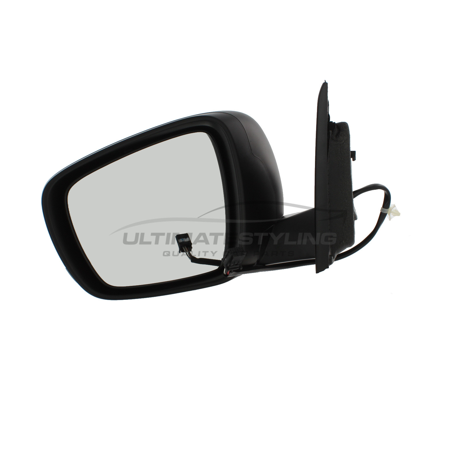 Renault Kadjar Wing Mirror / Door Mirror - Passenger Side (LH) - Electric adjustment - Heated Glass - Indicator - Primed
