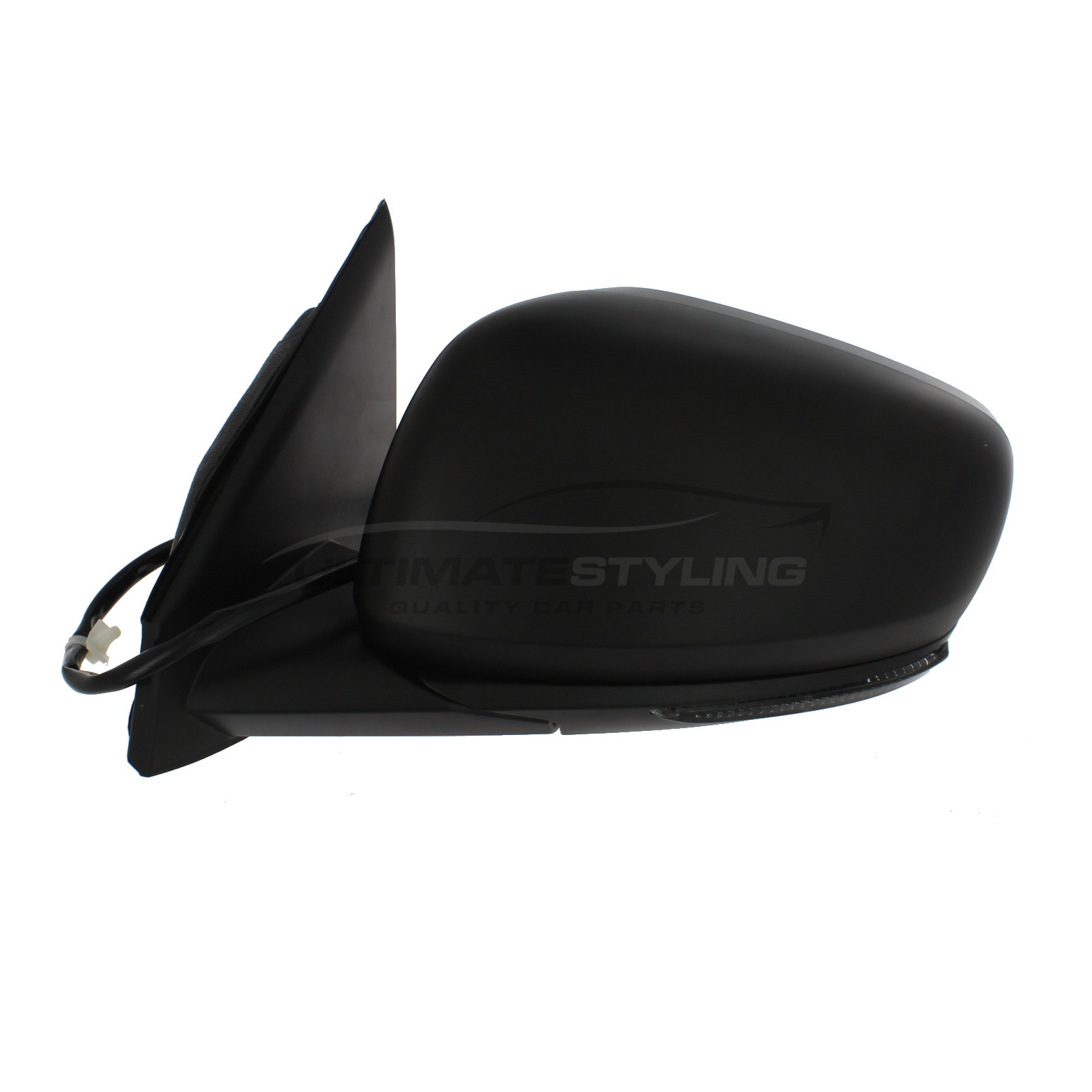 Renault Kadjar Wing Mirror / Door Mirror - Passenger Side (LH) - Electric adjustment - Heated Glass - Power Folding - Indicator - Primed