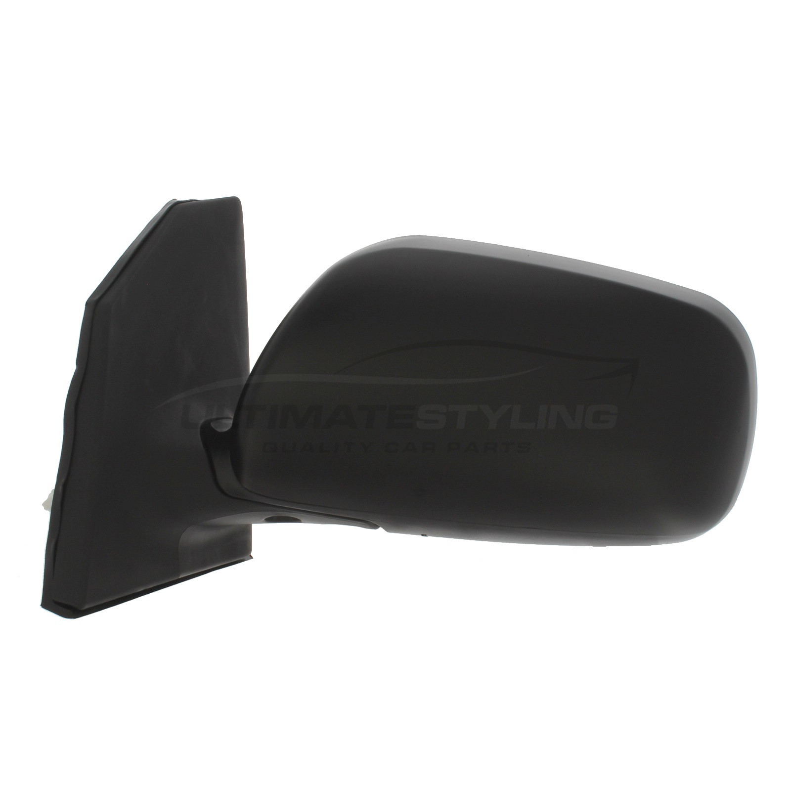 Toyota Corolla Wing Mirror / Door Mirror - Passenger Side (LH) - Electric adjustment - Heated Glass - Paintable - Black