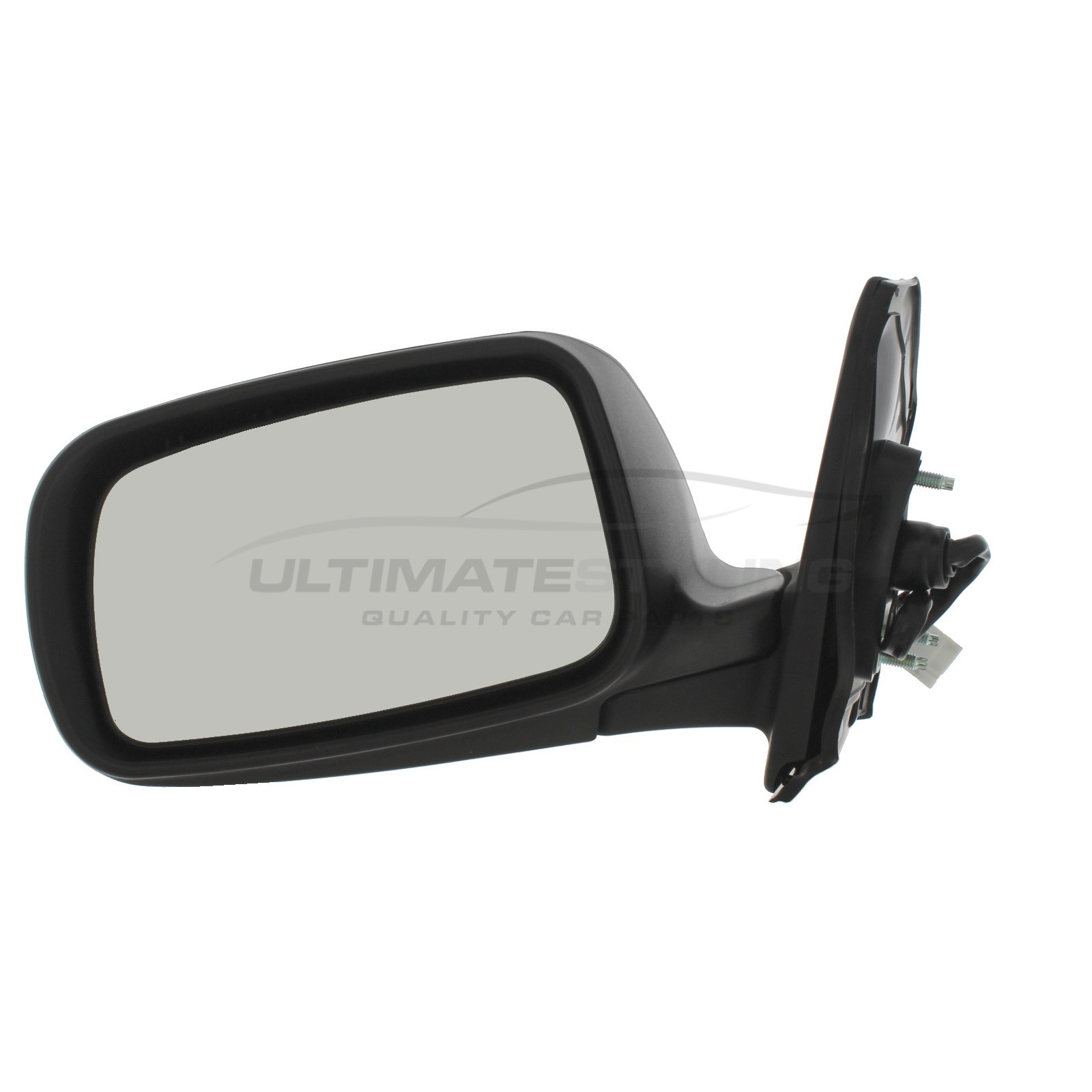 Toyota Corolla Wing Mirror / Door Mirror - Passenger Side (LH) - Electric adjustment - Heated Glass - Paintable - Black